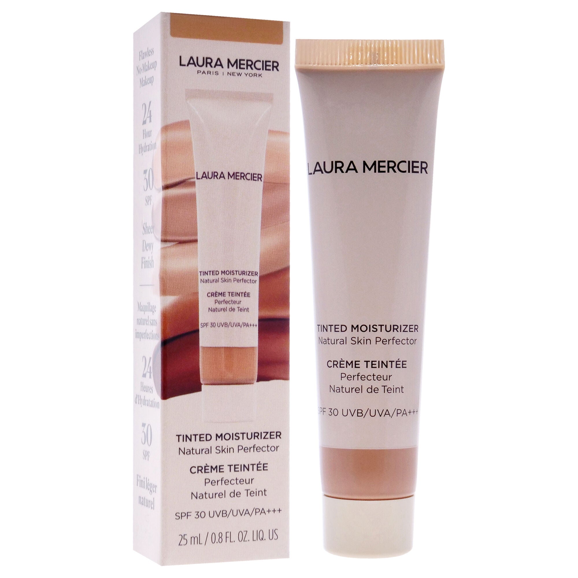 Tinted Moisturizer Natural Skin Perfector Mini SPF 30 - 4WN Tawny by Laura Mercier for Women - 0.8 oz Foundation, See Description, alternate image number 1