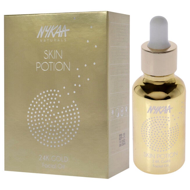 Skin Potion Facial Oil - 24K Gold by Nykaa Naturals for Women - 1 oz Oil, , alternate image number null