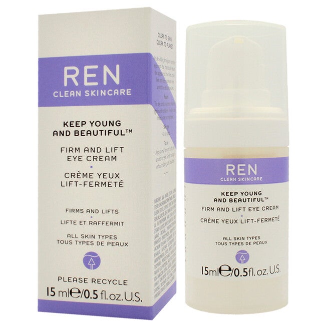 Keep Young and Beautiful Firm and Lift Eye Cream by REN for Unisex - 0.5 oz Cream, NA, alternate image number null