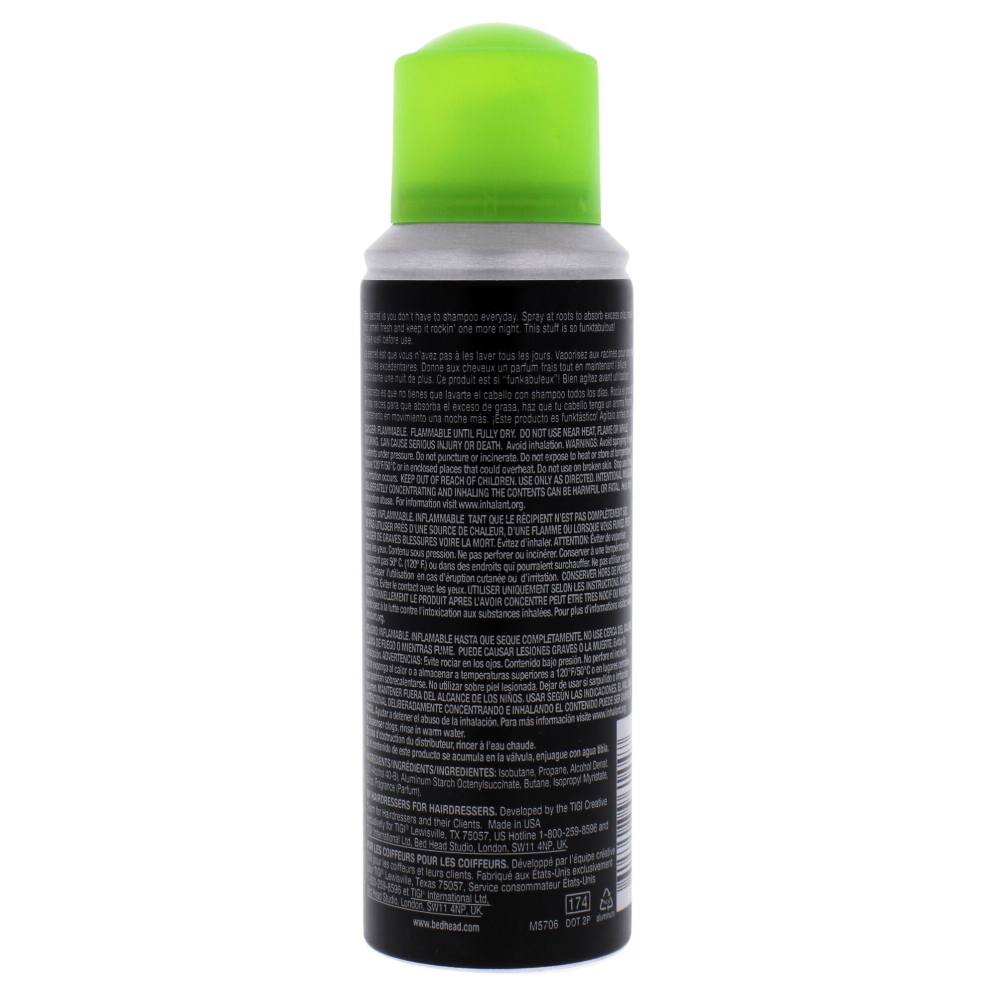 Rockaholic Dirty Secret Dry Shampoo by TIGI for Unisex - 2.5 oz Shampoo, See Description, alternate image number 2