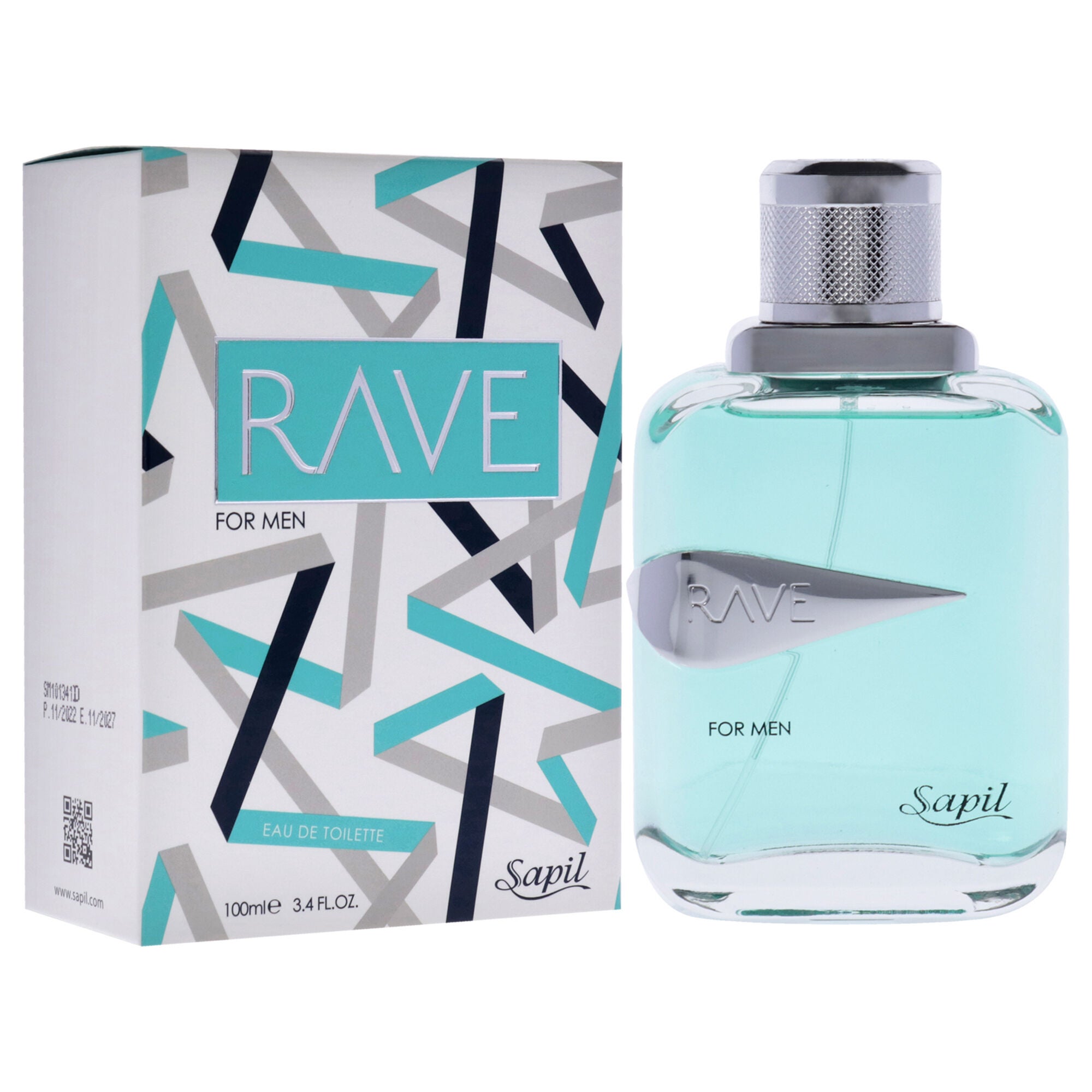 Rave by Sapil for Men - 3.4 oz EDT Spray, See Description, alternate image number 1