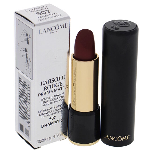 LAbsolu Rouge Drama Matte Lipstick - 507 Mademoiselle Lupita by Lancome for Women - 0.12 oz Lipstick, NA, alternate image number null