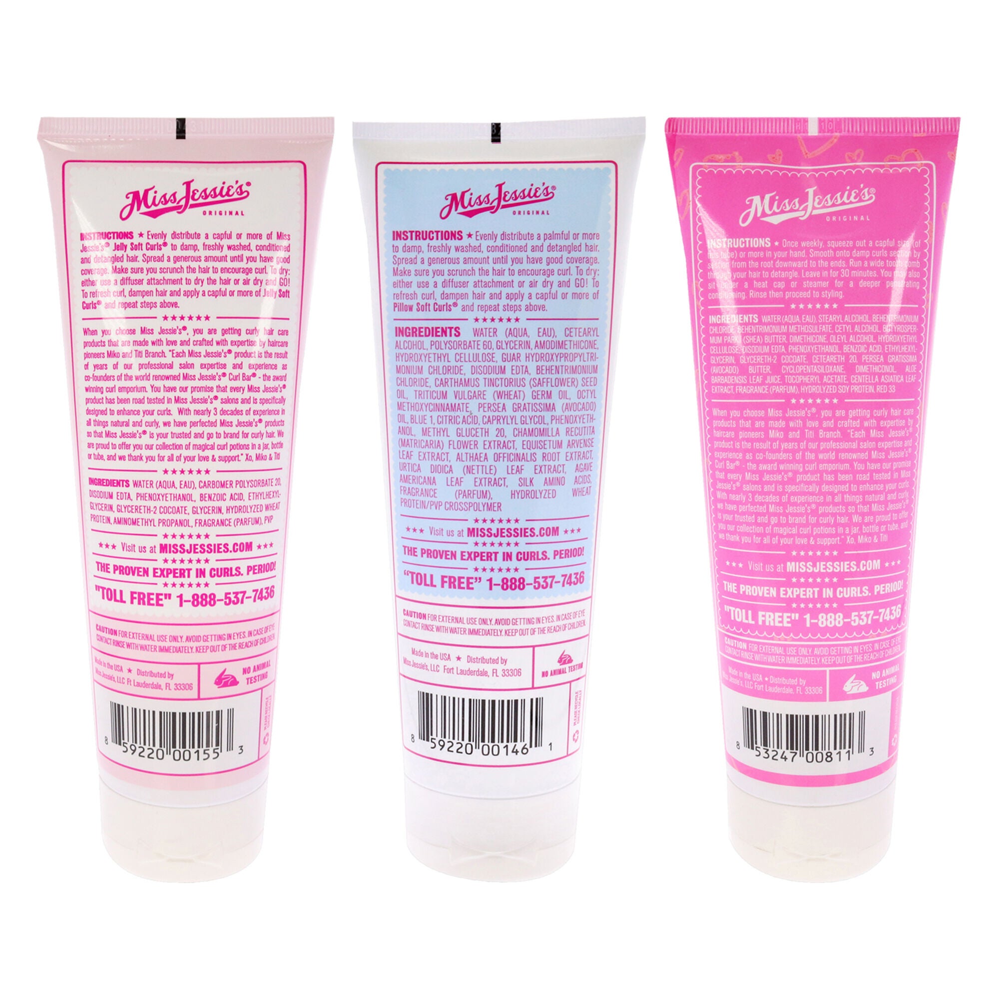 Jelly Soft Curl With Pillow Soft Curls and Super Sweetback Treatment Kit by Miss Jessies for Unisex - 3 Pc Kit, See Description, alternate image number 2