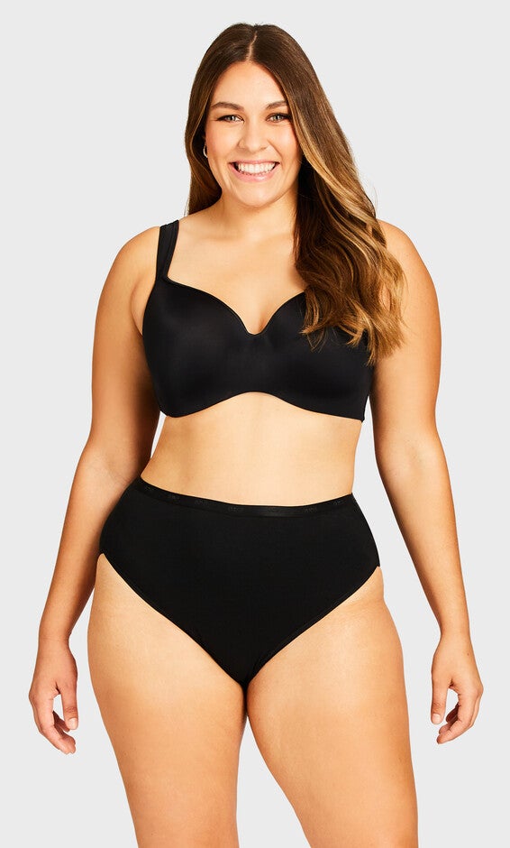 Comfort Hi Cut Brief - black, Black, hi-res image number null