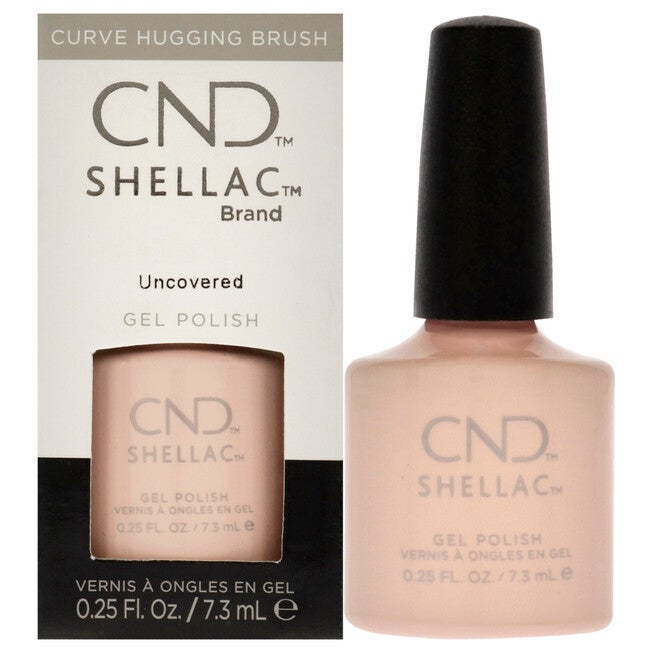 Shellac Nail Color - Uncovered by CND for Women - 0.25 oz Nail Polish, NA, hi-res image number null