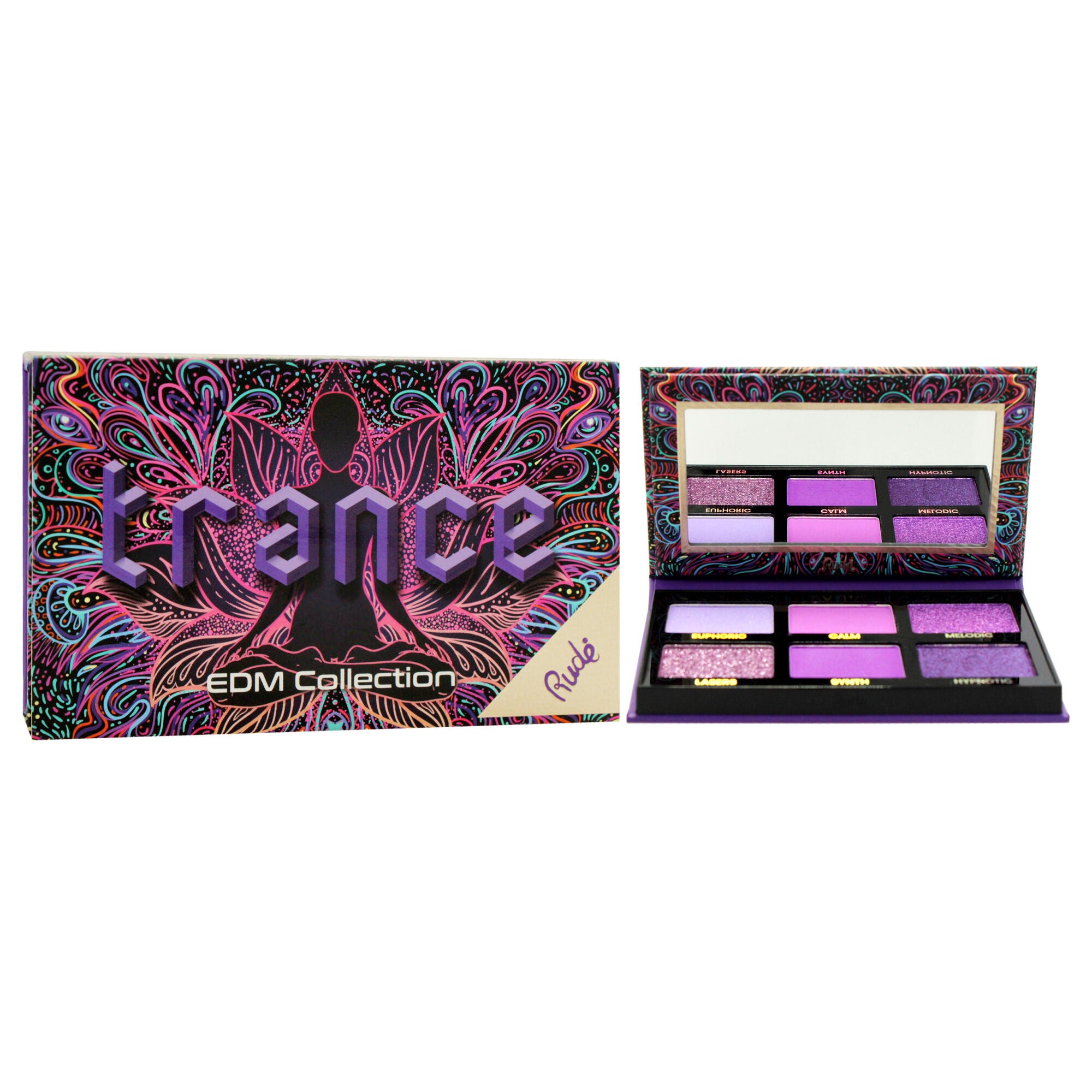 EDM Collection - Trance by Rude Cosmetics for Women - 0.21 oz Eye Shadow, See Description, alternate image number 1