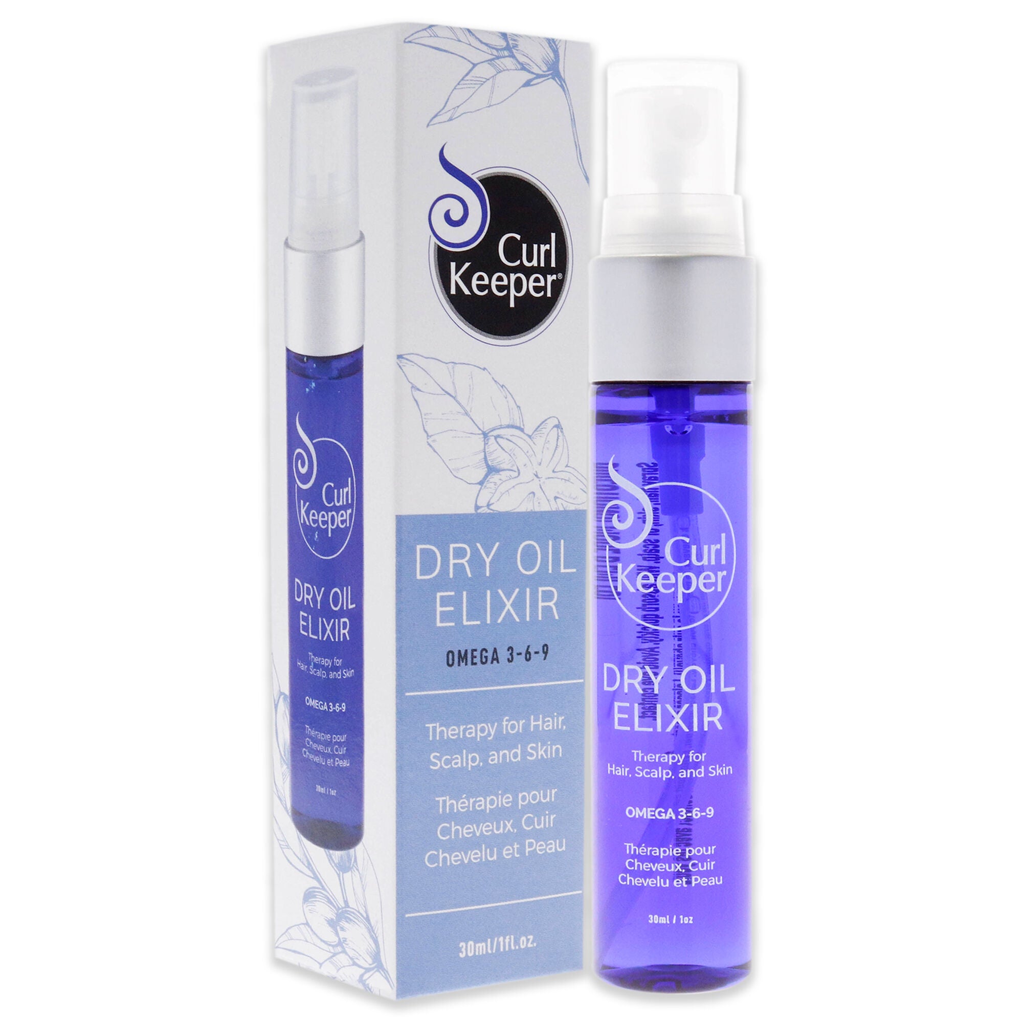 Dry Oil Elixir by Curl Keeper for Unisex - 1 oz Oil, See Description, alternate image number 2