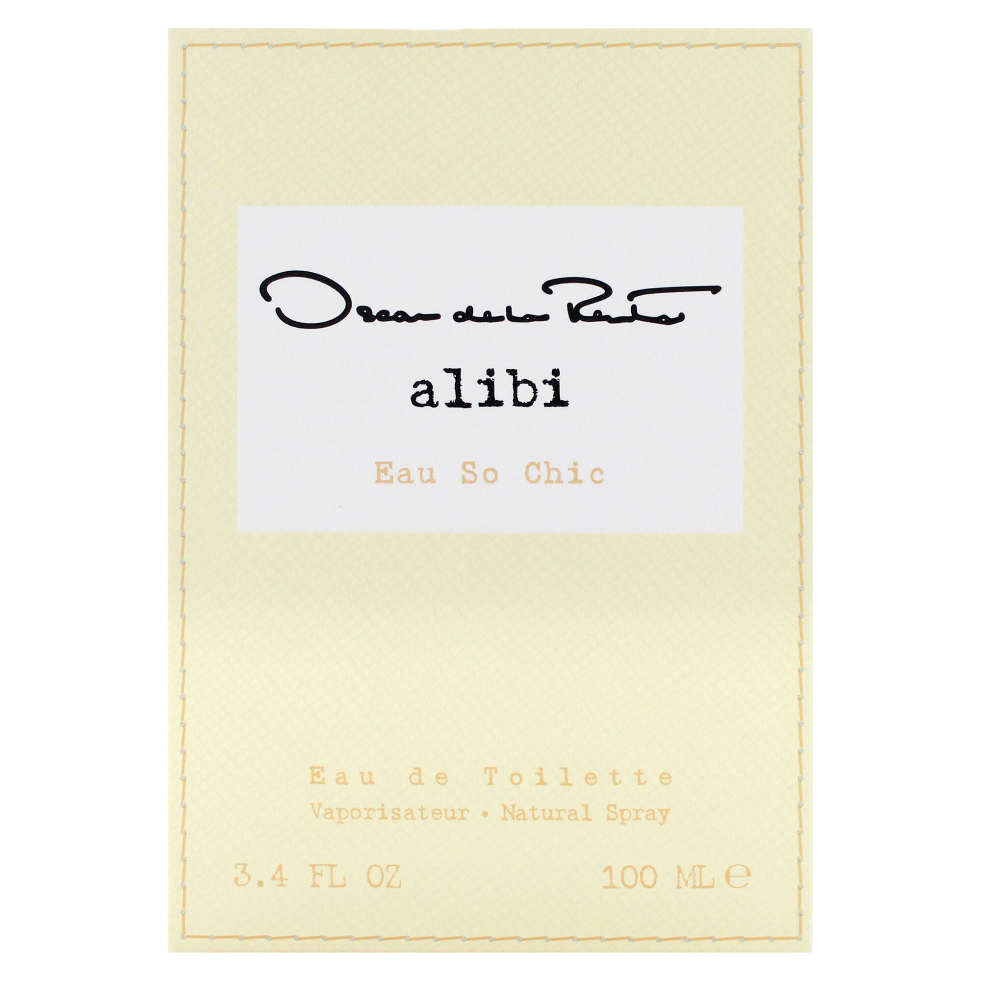 Alibi Eau So Chic by Oscar De La Renta for Women - 3.4 oz EDT Spray, Clear, alternate image number 4