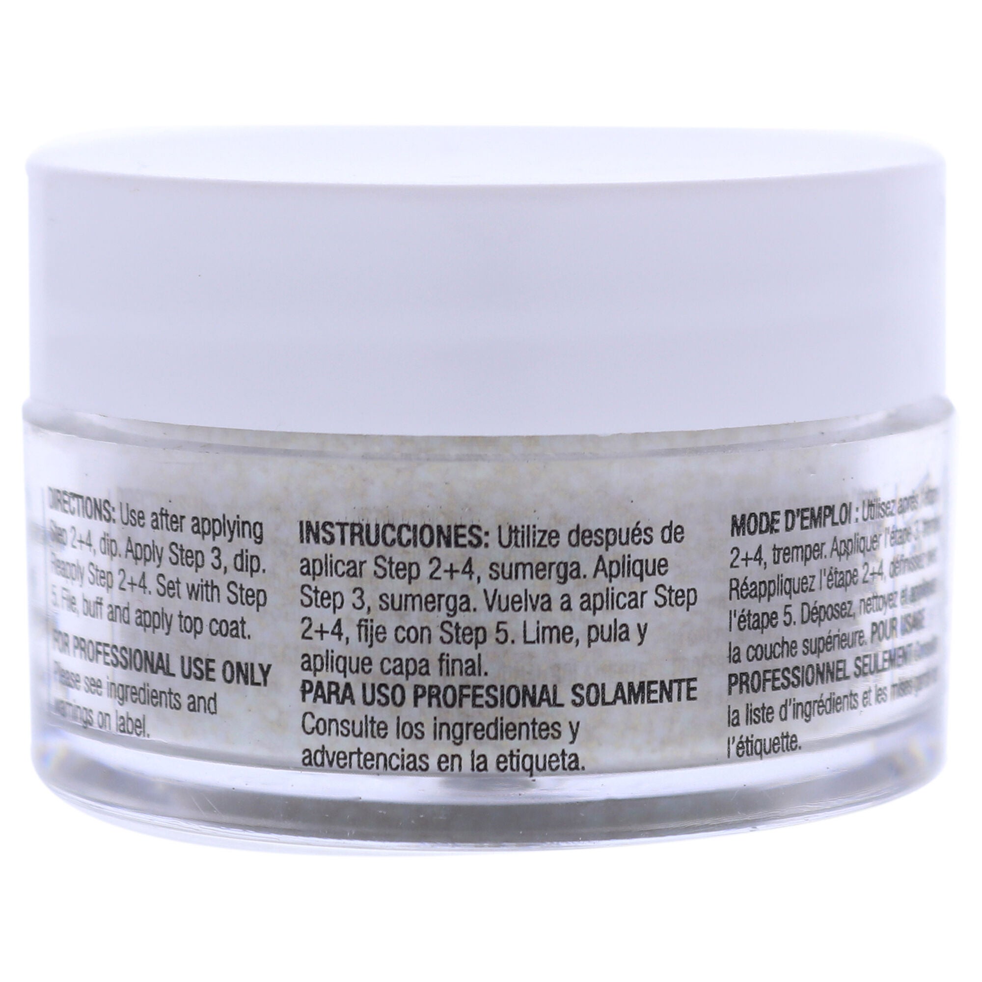 Pro Powder Polish Nail Colour Dip System - Gold Glitter by Cuccio Colour for Women - 0.5 oz Nail Powder, See Description, alternate image number 2