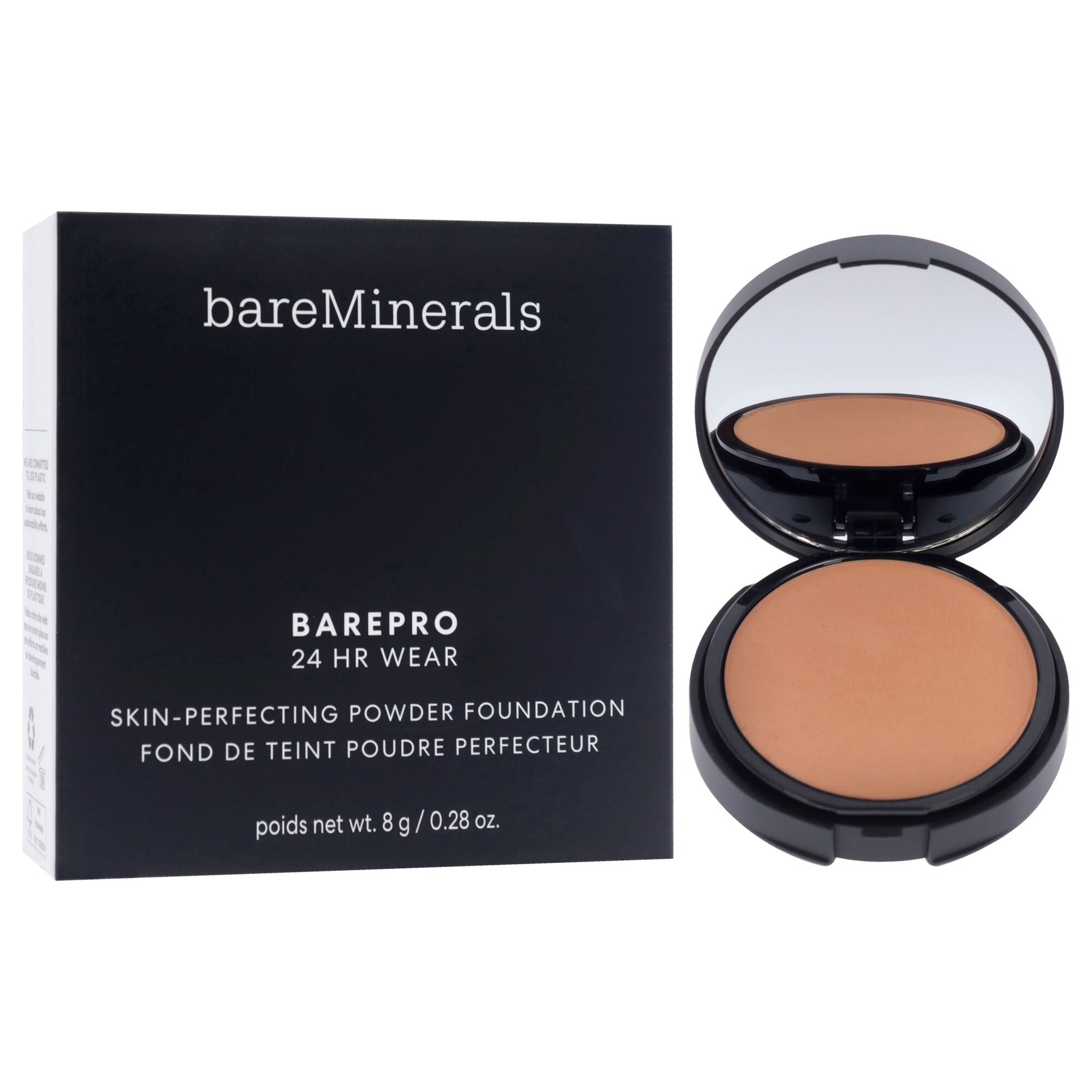 Barepro 16HR Skin Perfecting Powder Foundation - 35 Medium Warm by bareMinerals for Women - 0.28 oz Foundation, See Description, alternate image number 1