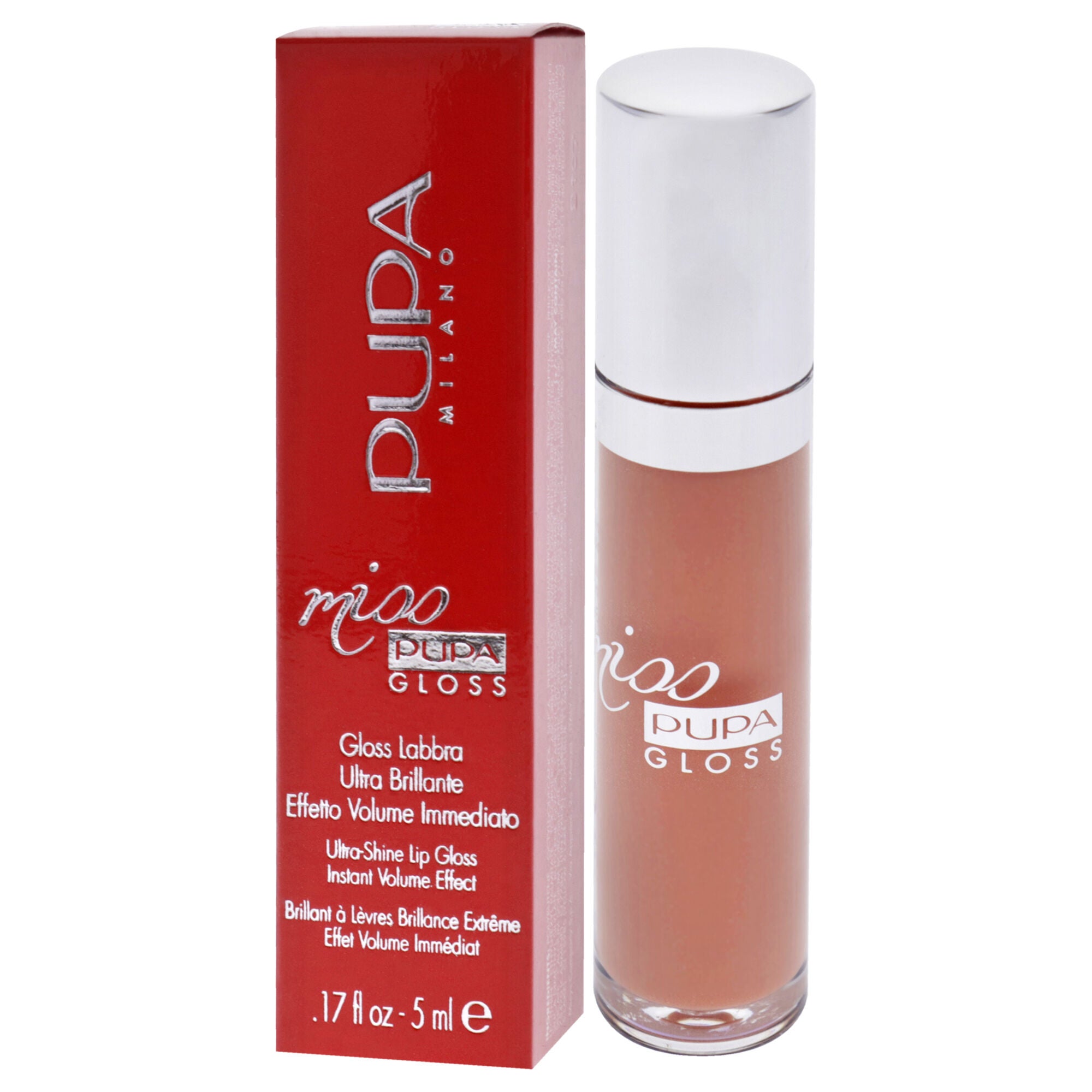 Miss Pupa Gloss Ultra-Shine Lip Gloss - 300 Soft Kiss by Pupa Milano for Women - 0.17 oz Lip Gloss, See Description, alternate image number 3