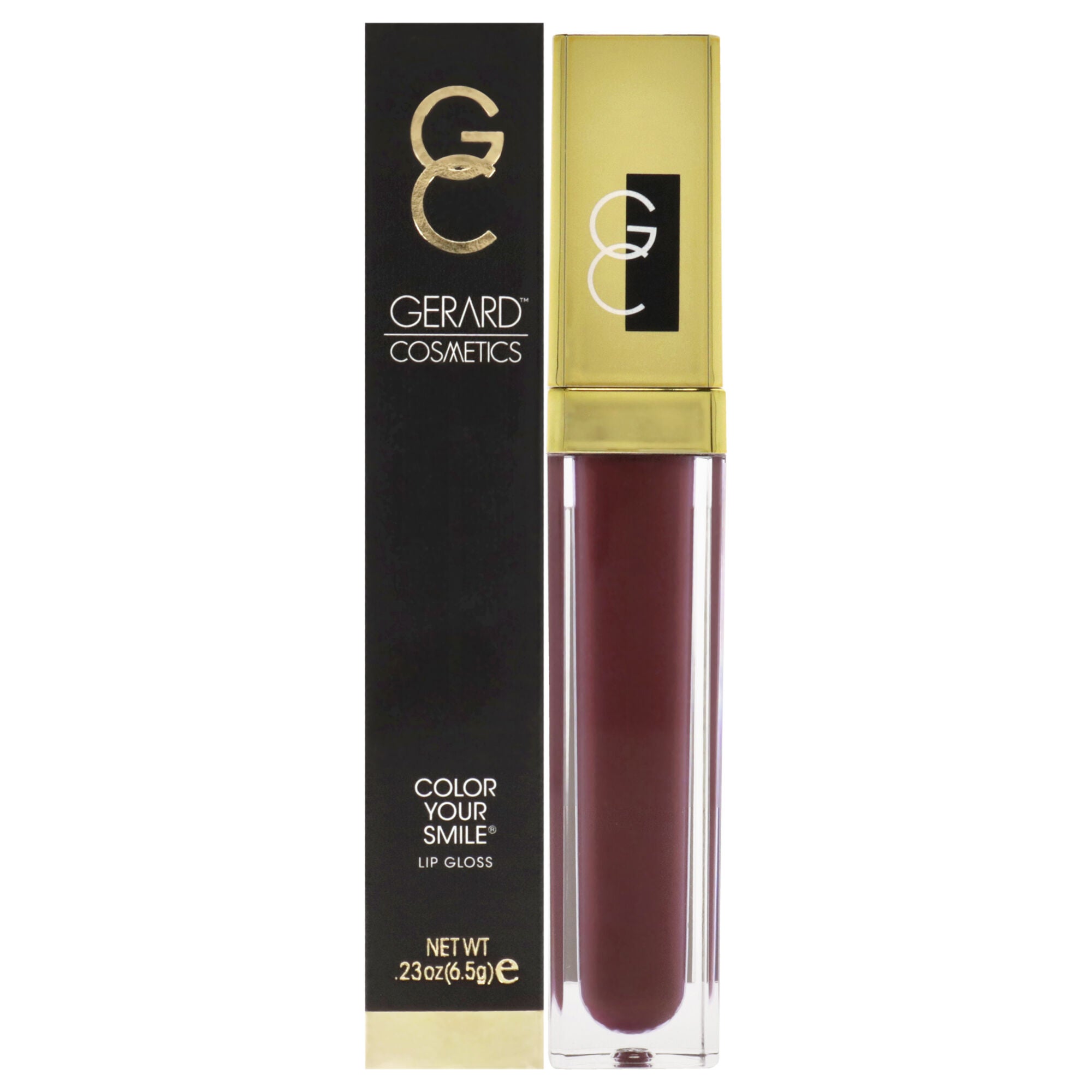 Color your Smile Lighted Lip Gloss - Plum Crazy by Gerard Cosmetic for Women - 0.23 oz Lip Gloss, See Description, hi-res image number 0
