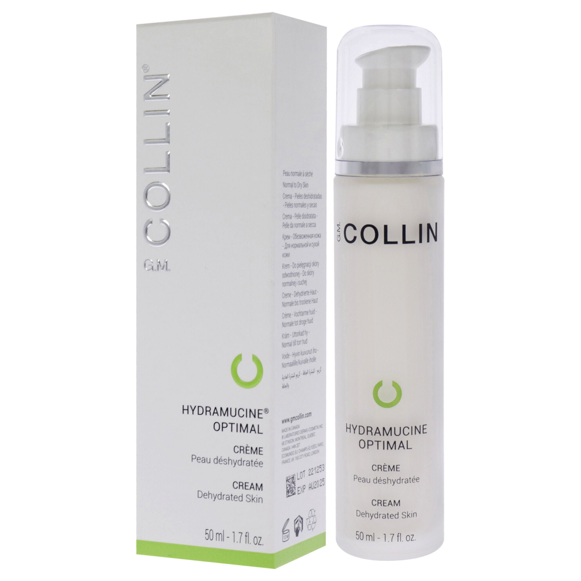 Hydramucine Optimal Cream by G.M. Collin for Unisex - 1.7 oz Cream, See Description, alternate image number 3