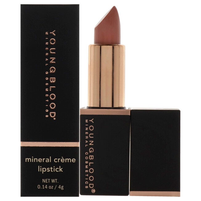 Mineral Creme Lipstick - Blushin Nude by Youngblood for Women - 0.14 oz Lipstick, See Description, hi-res image number 0