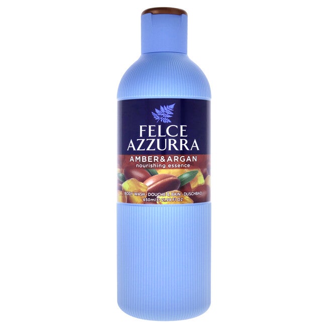Amber and Argan by Felce Azzurra for Unisex - 22 oz Body Wash, NA, hi-res image number null