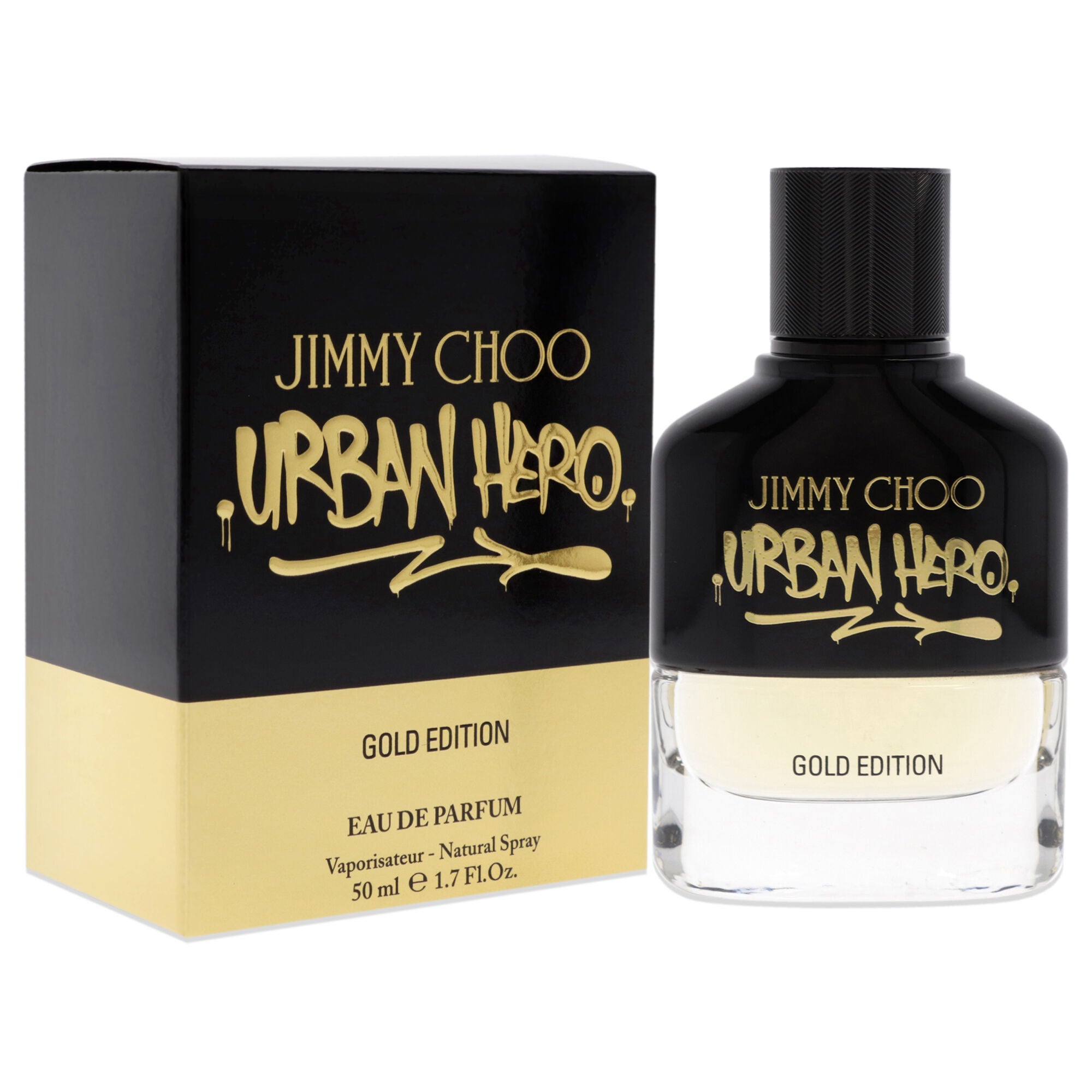 Urban Hero by Jimmy Choo for Men - 1.7 oz EDP Spray (Gold Edition), See Description, alternate image number 2