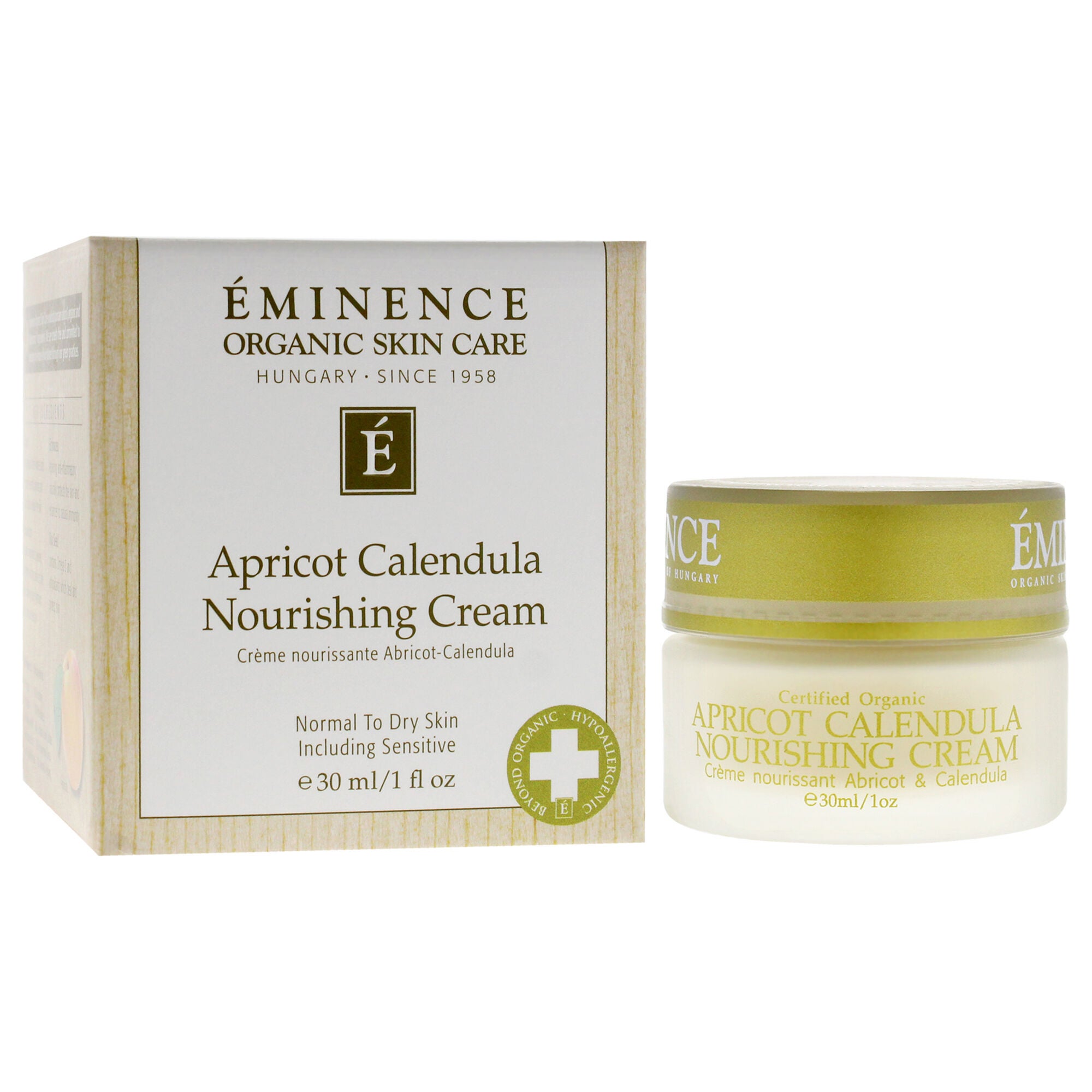 Apricot Calendula Nourishing Cream by Eminence for Unisex - 1 oz Cream, See Description, alternate image number 2