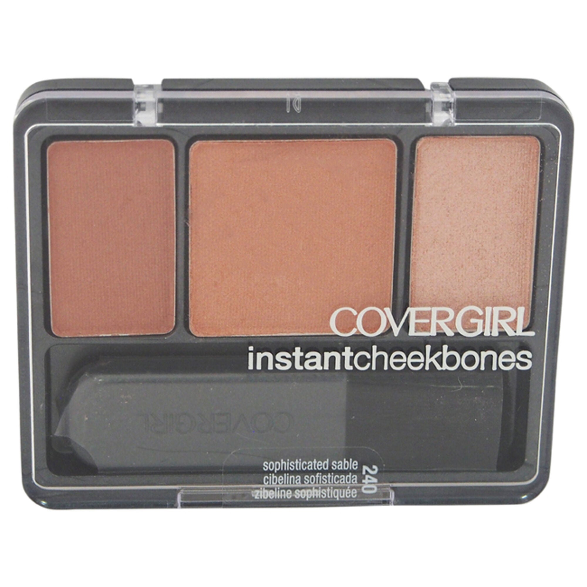 Instant Cheekbones Contouring Blush - # 240 Sophisticated Sable by CoverGirl for Women - 0.29 oz Blush, See Description, hi-res image number 0