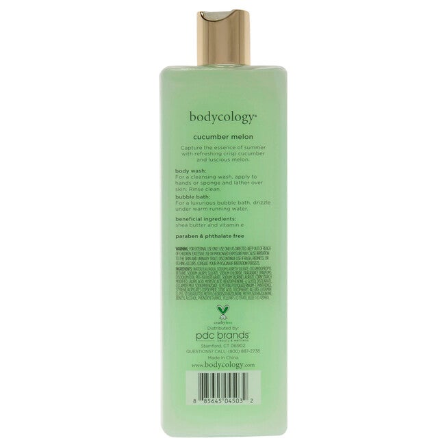 Cucumber Melon by Bodycology for Women - 16 oz Body Wash, , alternate image number 3