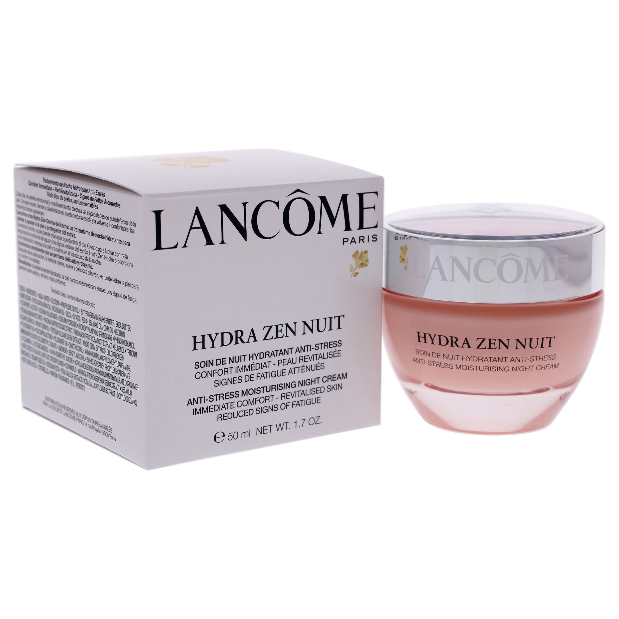 Hydra Zen Nuit Night Cream by Lancome for Unisex - 1.7 oz Cream, , alternate image number 6