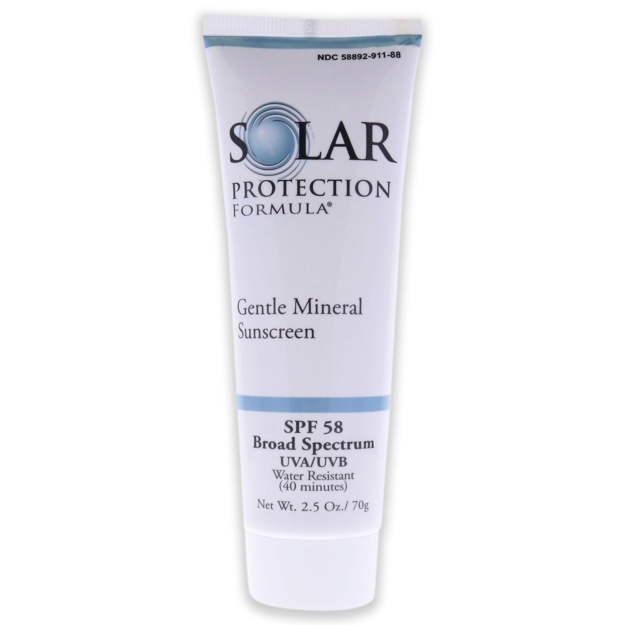 Solar Protection Formula Gentle Mineral Sunscreen SPF 58 by Tizo for Unisex - 2.5 oz Sunscreen, See Description, alternate image number 1