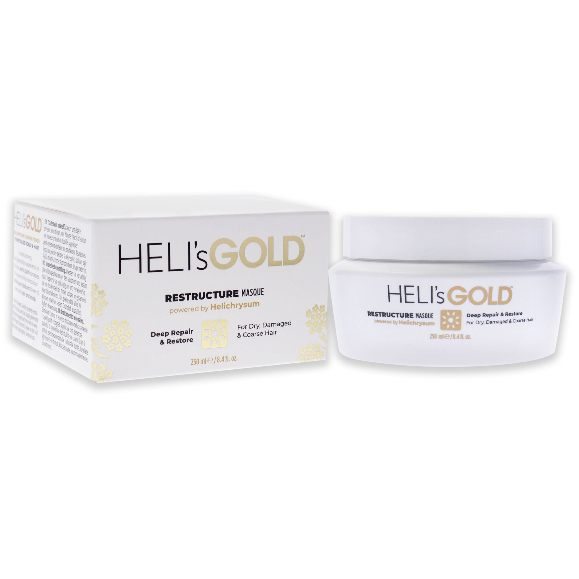 Restructure Masque by Helis Gold for Unisex - 8.4 oz Masque, See Description, alternate image number 1