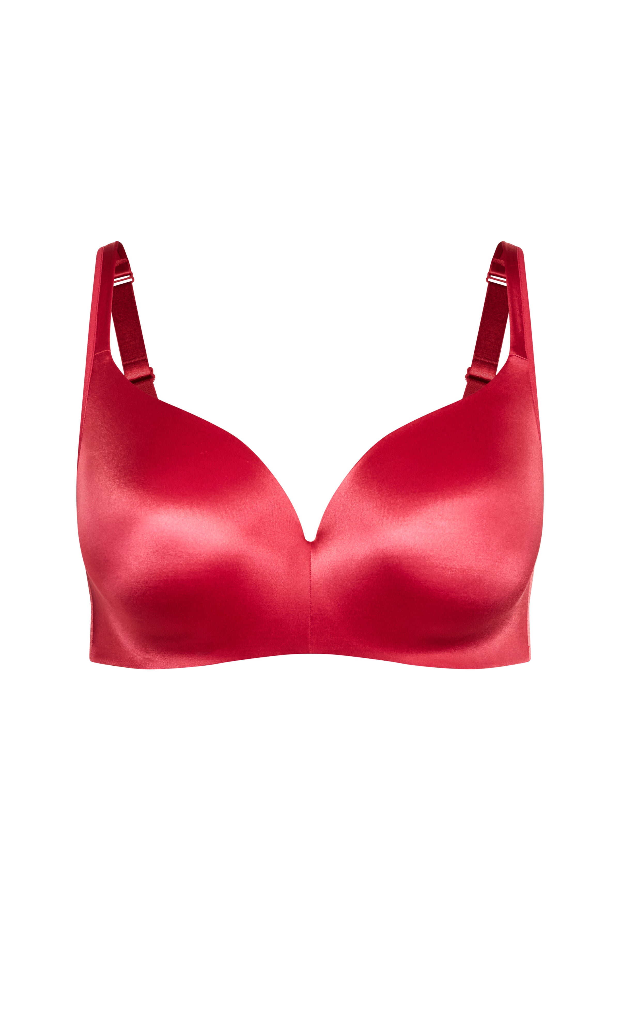 Lace Detail Underwire Bra -  red bud, , alternate image number 2