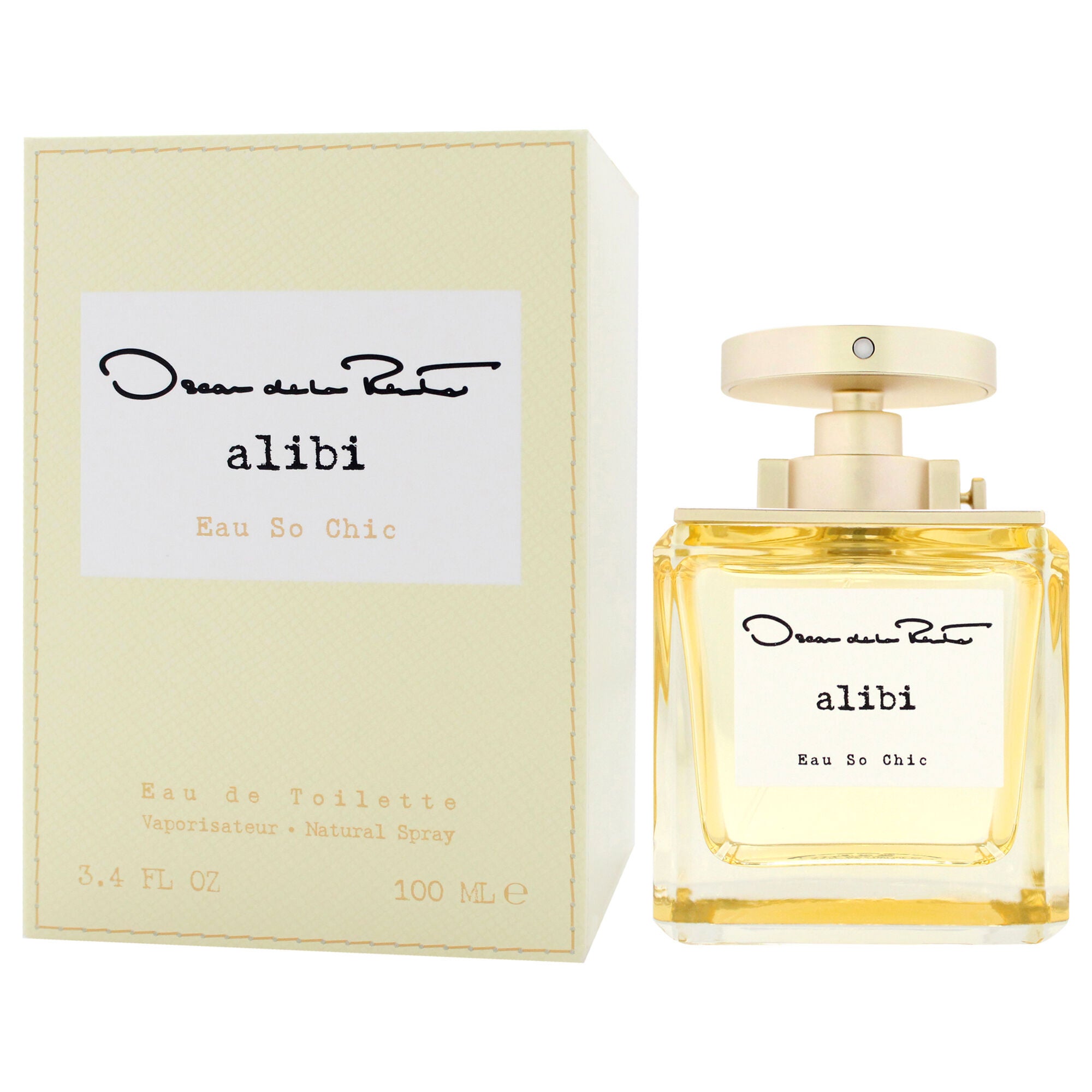 Alibi Eau So Chic by Oscar De La Renta for Women - 3.4 oz EDT Spray, Clear, alternate image number 3