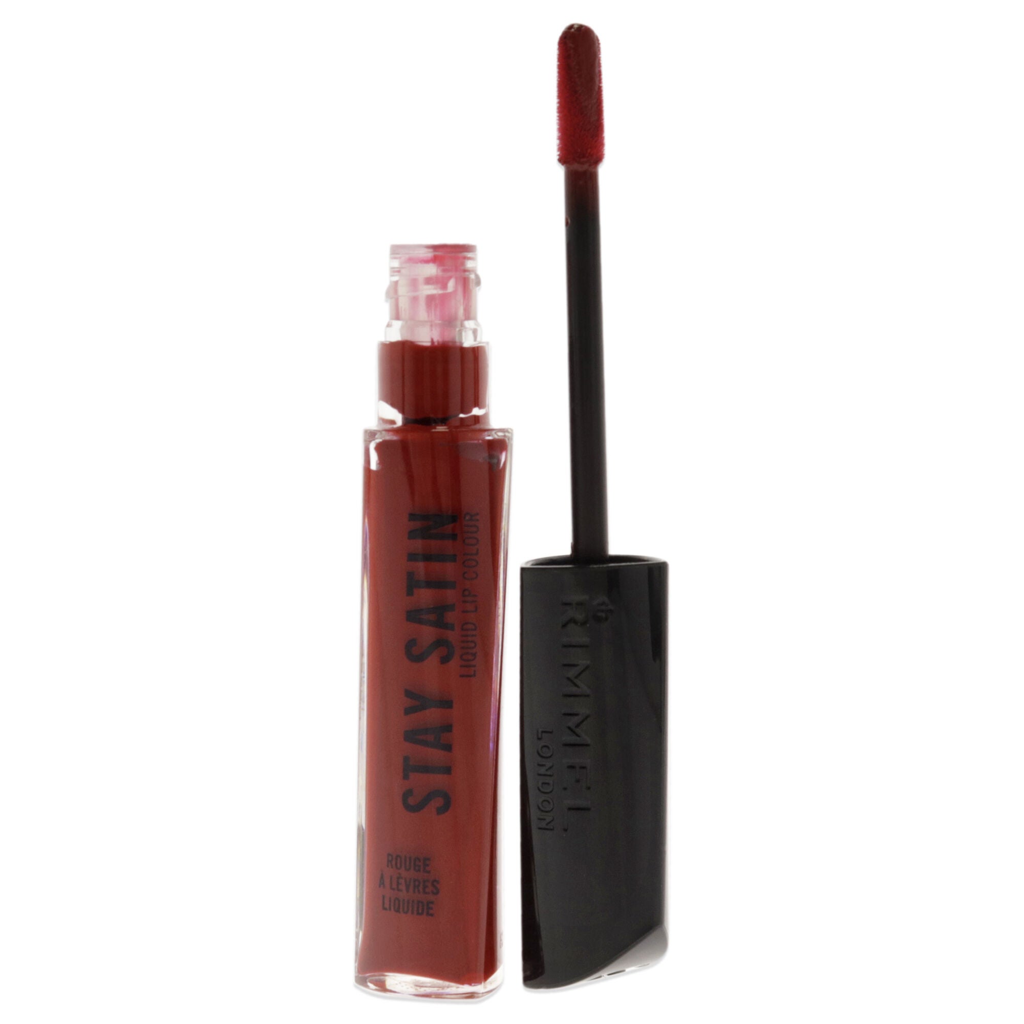 Stay Satin Liquid Lip Color - Redical by Rimmel London for Women - 0.21 oz Llipstick, See Description, alternate image number 2