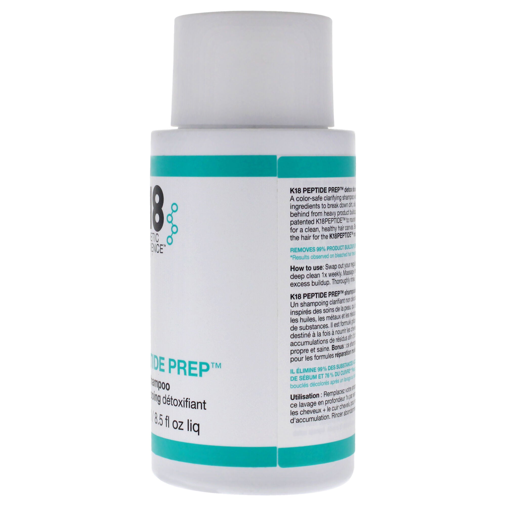 Peptide Prep Detox Shampoo by K18 Hair for Unisex - 8.5 oz Shampoo, See Description, alternate image number 2