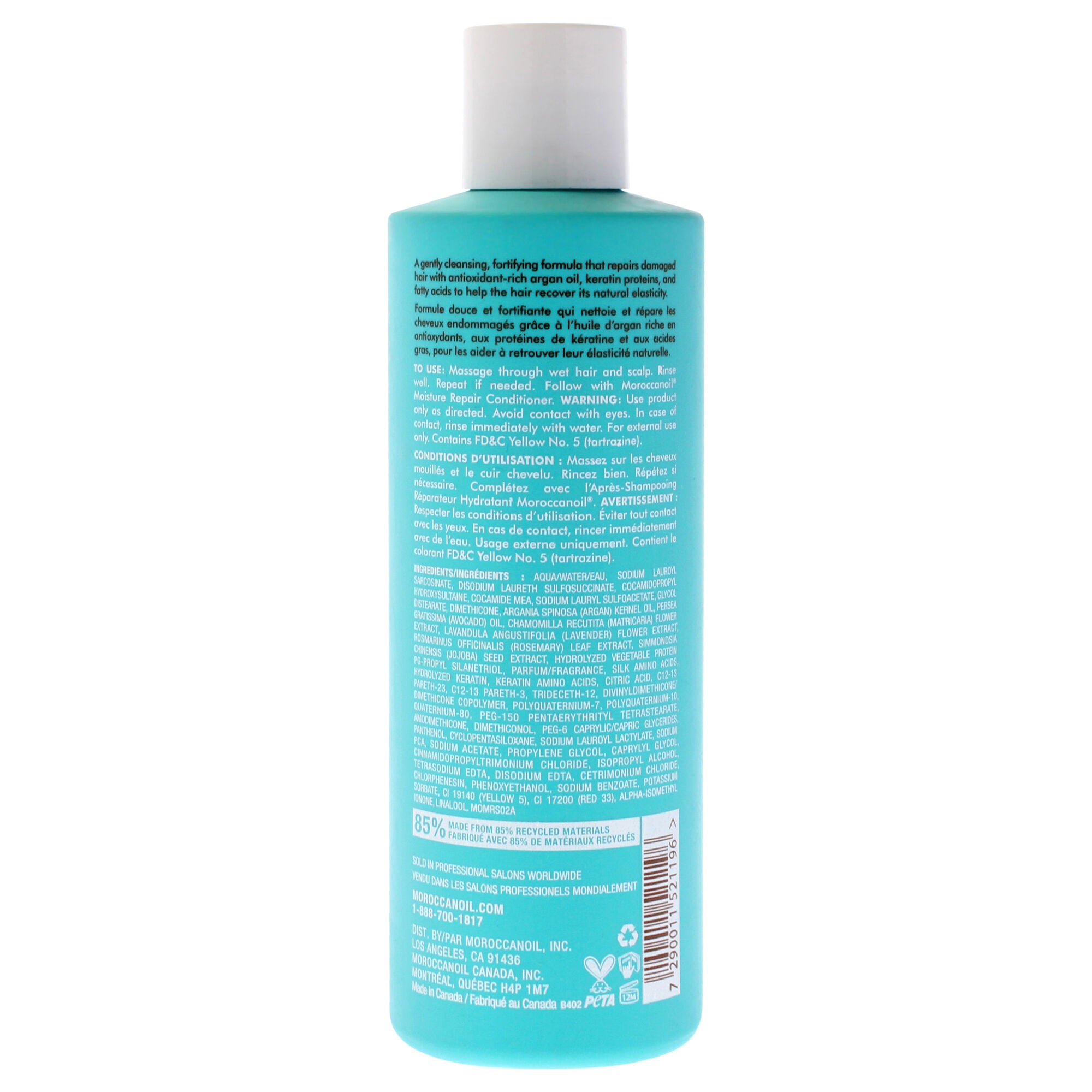Moisture Repair Shampoo by MoroccanOil for Unisex - 8.5 oz Shampoo, See Description, alternate image number 1