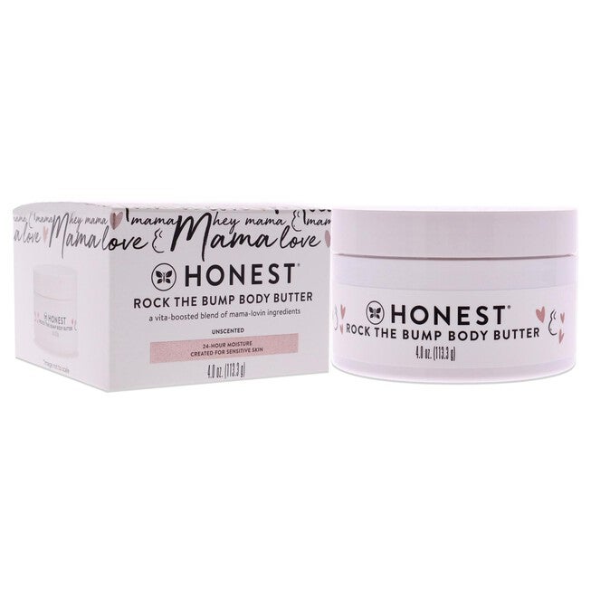 Rock the Bump Body Butter by Honest for Women - 4 oz Body Butter, NA, alternate image number null