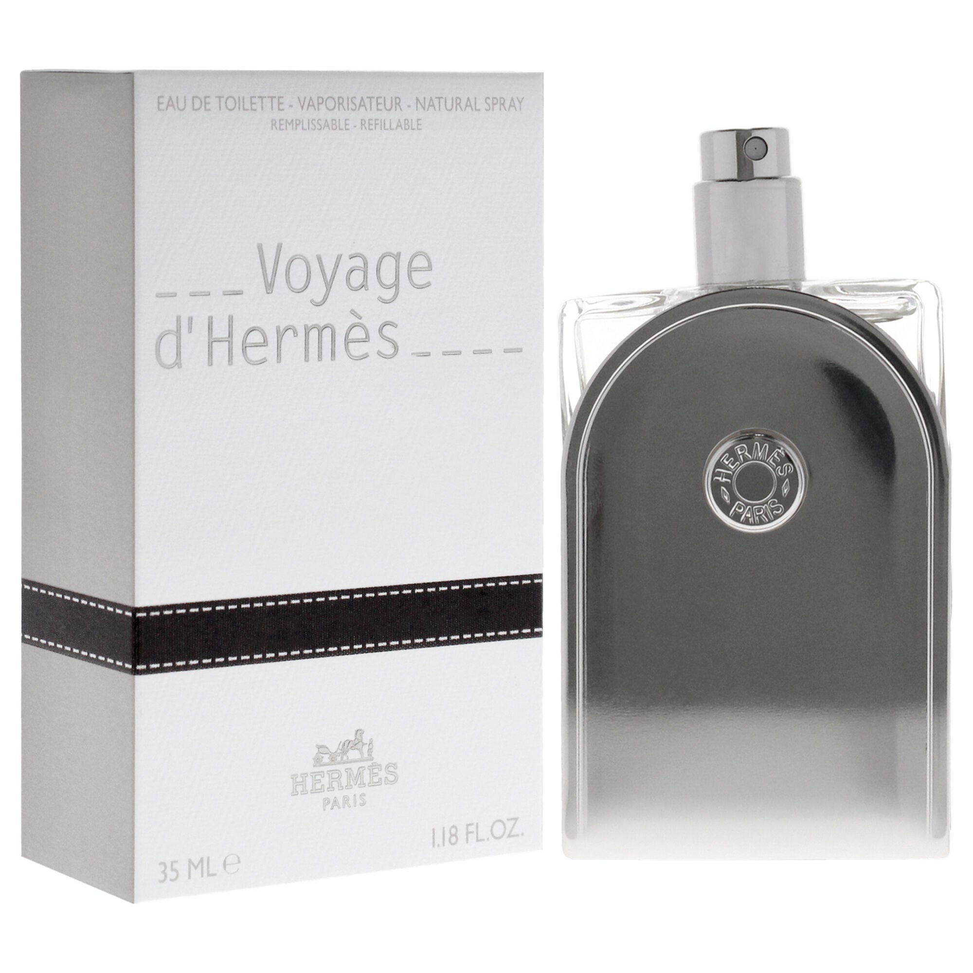 Voyage DHermes by Hermes for Unisex - 1.18 oz EDT Spray (Refillable), See Description, alternate image number 1