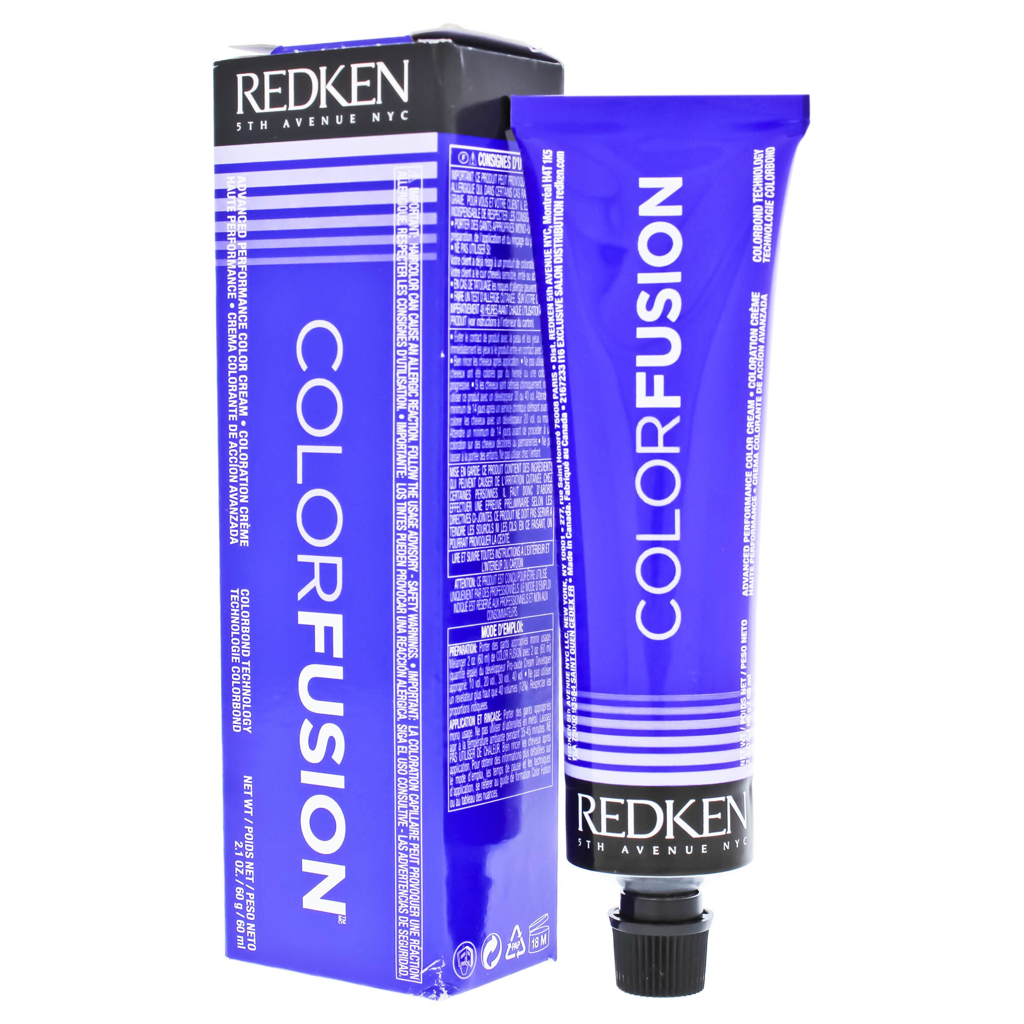 Color Fusion Color Cream Cool Fashion - 9Vg Violet-Gold by Redken for Unisex - 2.1 oz Hair Color, See Description, alternate image number 1