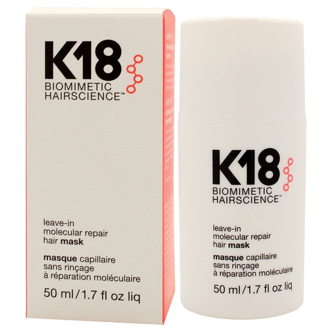 Leave-In Molecular Repair Hair Mask by K18 Hair for Unisex - 1.7 oz Masque, NA, alternate image number null