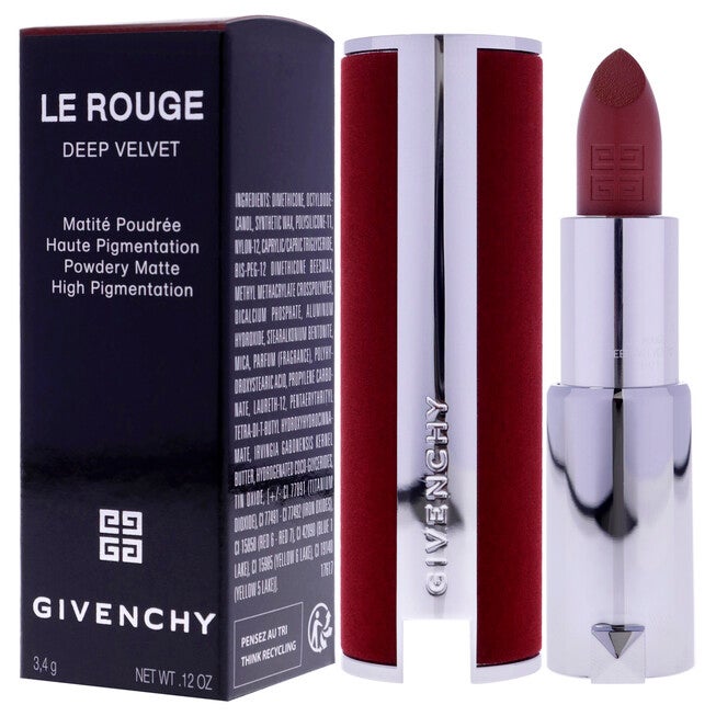 Le Rouge Deep Velvet Matte Lipstick - 12 by Givenchy for Women - 0.12 oz Lipstick, , alternate image number null