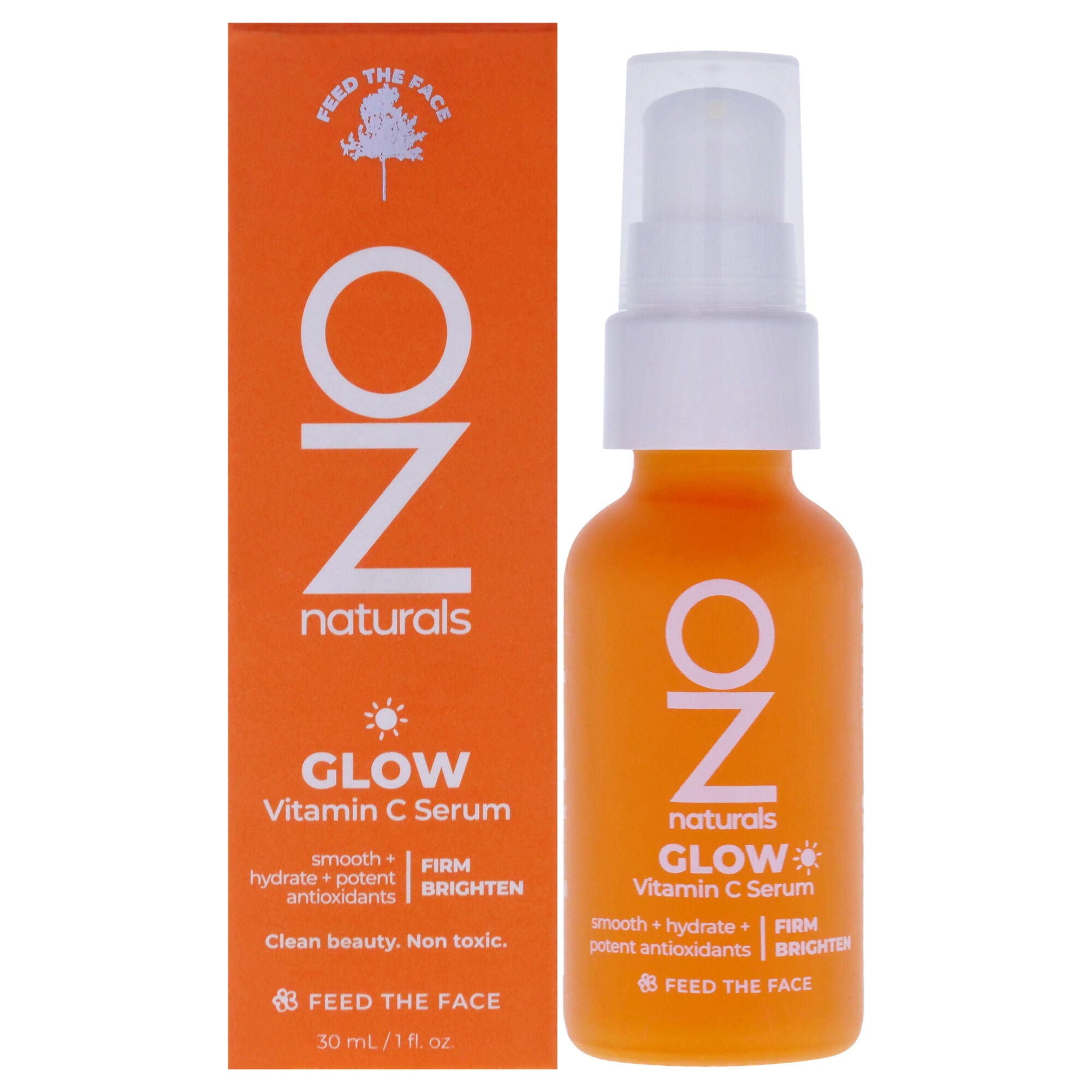 Glow Vitamin C Serum by OZNaturals for Unisex - 1 oz Serum, See Description, hi-res image number 0
