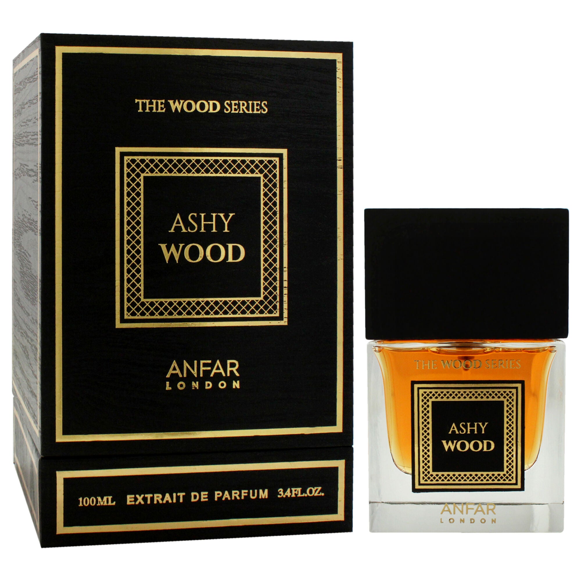 Anfar London - Ashy Wood by Anfar for Men - 3.4 oz Extrait De Parfum Spray, See Description, alternate image number 2