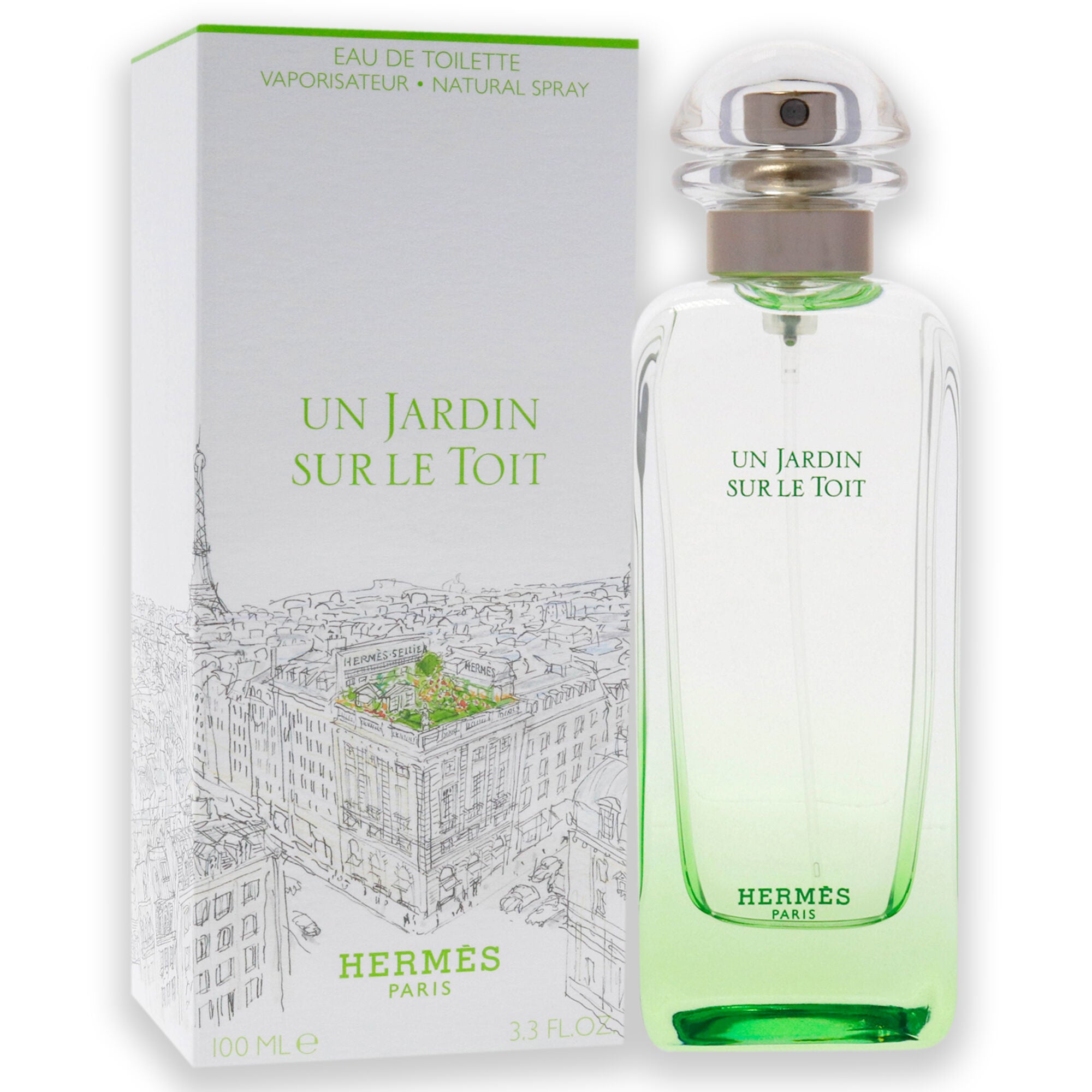 Un Jardin Sur Le Toit by Hermes for Women - 3.3 oz EDT Spray, , alternate image number 7