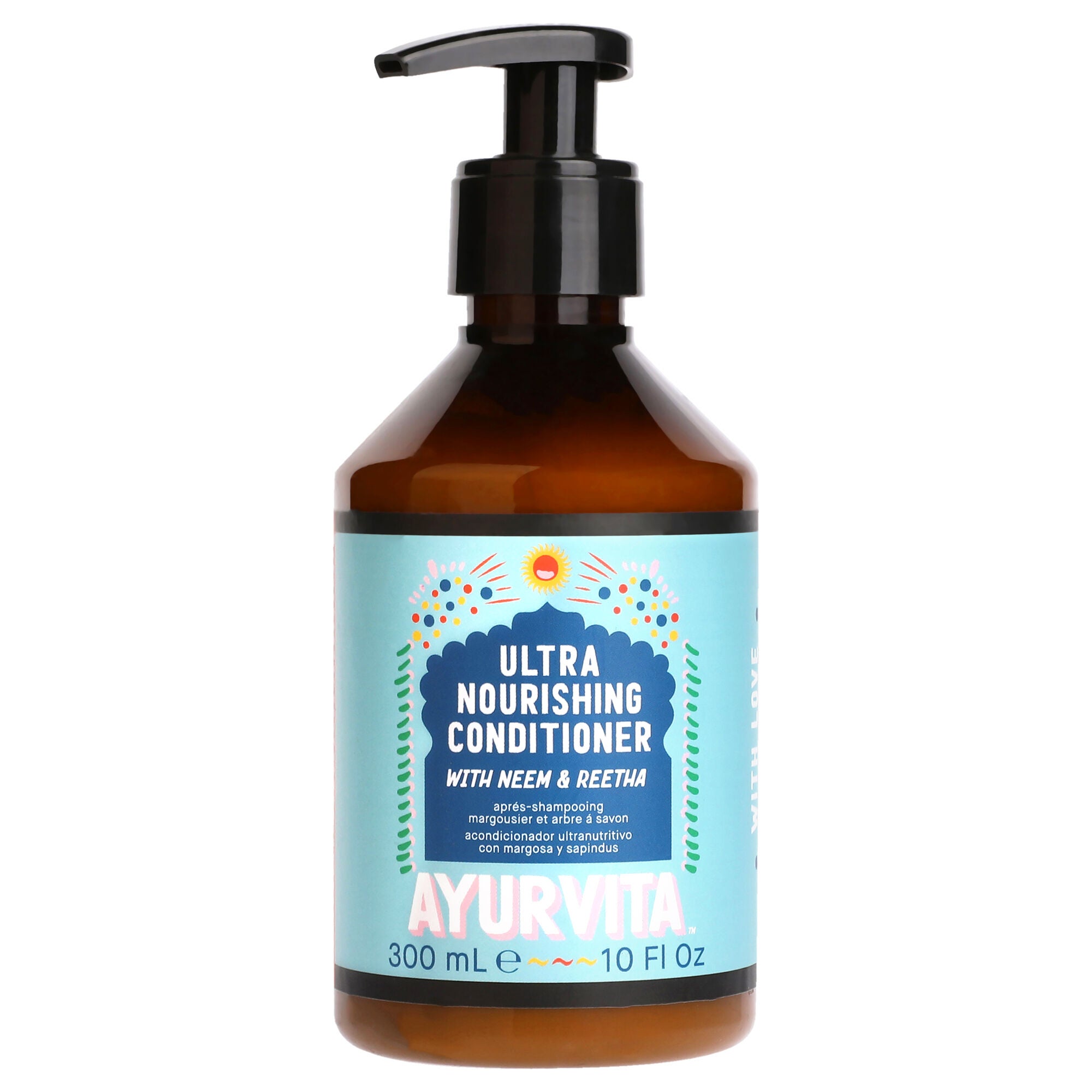 Neem and Reetha Ultra Nourishing Maka restorative Hair Scalp Kit by AyurVita for Unisex - 4 Pc Kit, See Description, alternate image number 1