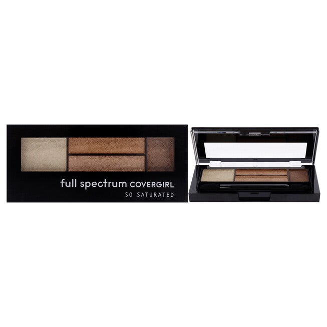 Full Spectrum So Saturated Eye Shadow Palette - Steady by CoverGirl for Women - 0.06 oz Eye Shadow, NA, hi-res image number null