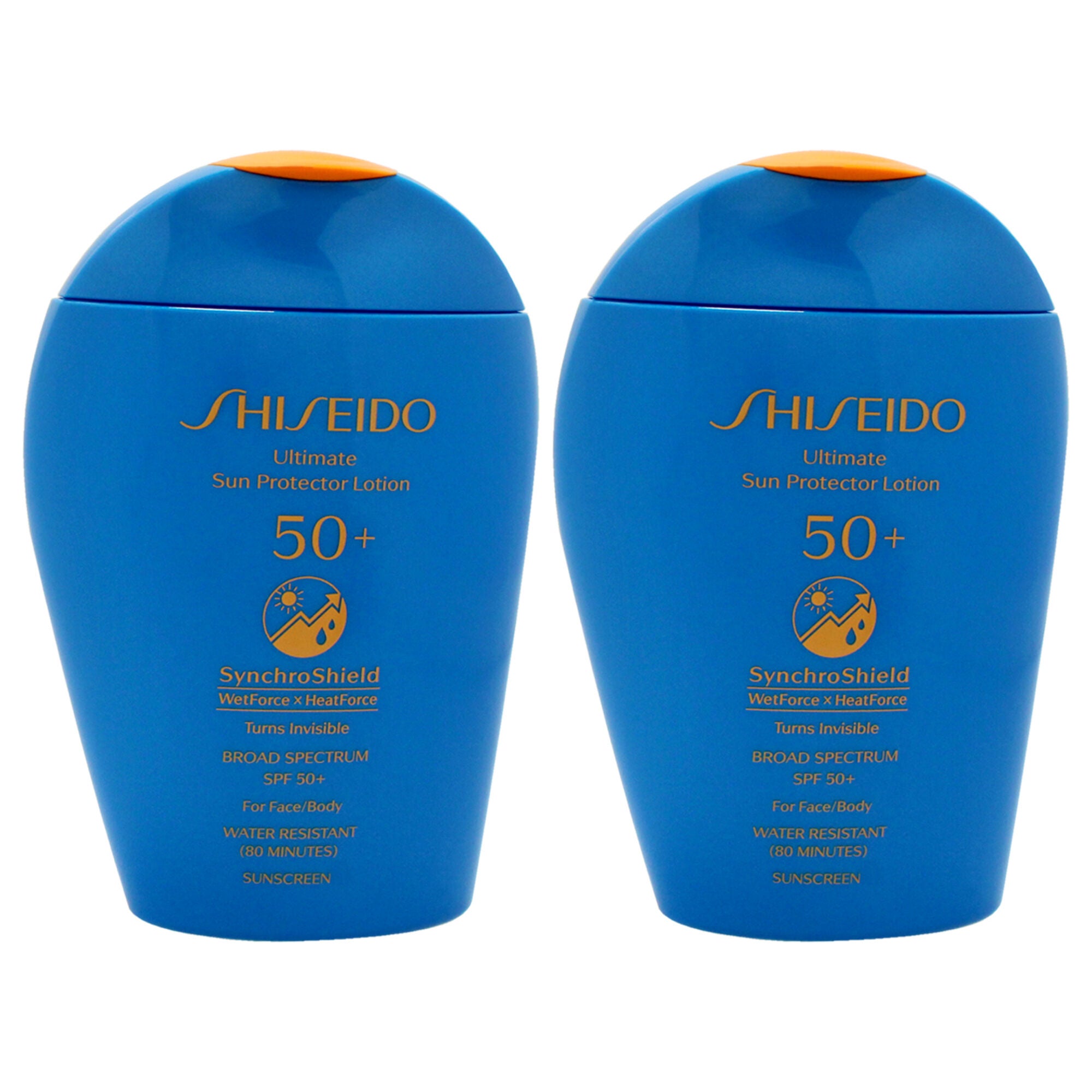 Ultimate Sun Protector Lotion SPF 50 Plus Duo by Shiseido for Women - 2 x 5 oz Lotion, See Description, alternate image number 4