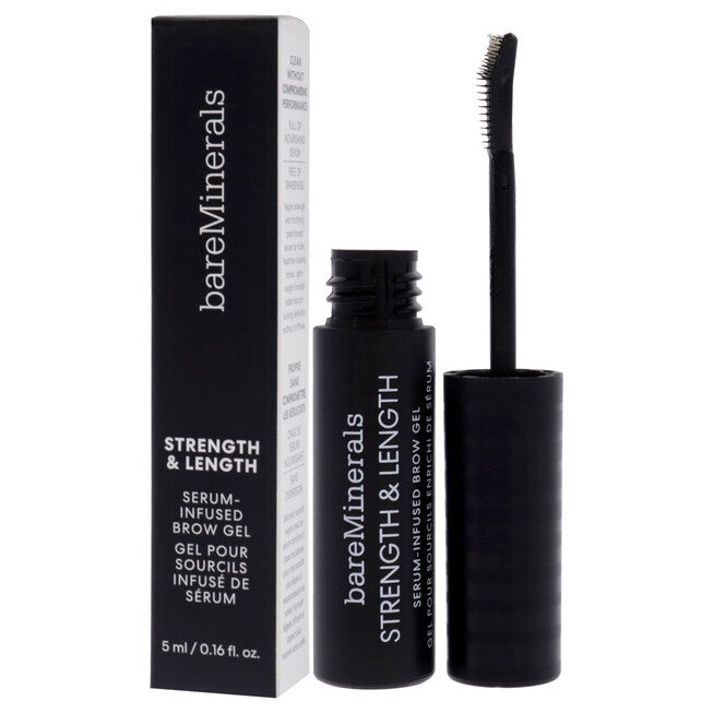 Strength and Length Serum-Infused Brow Gel - Clear by bareMinerals for Women - 0.16 oz Brow Gel, , alternate image number 8