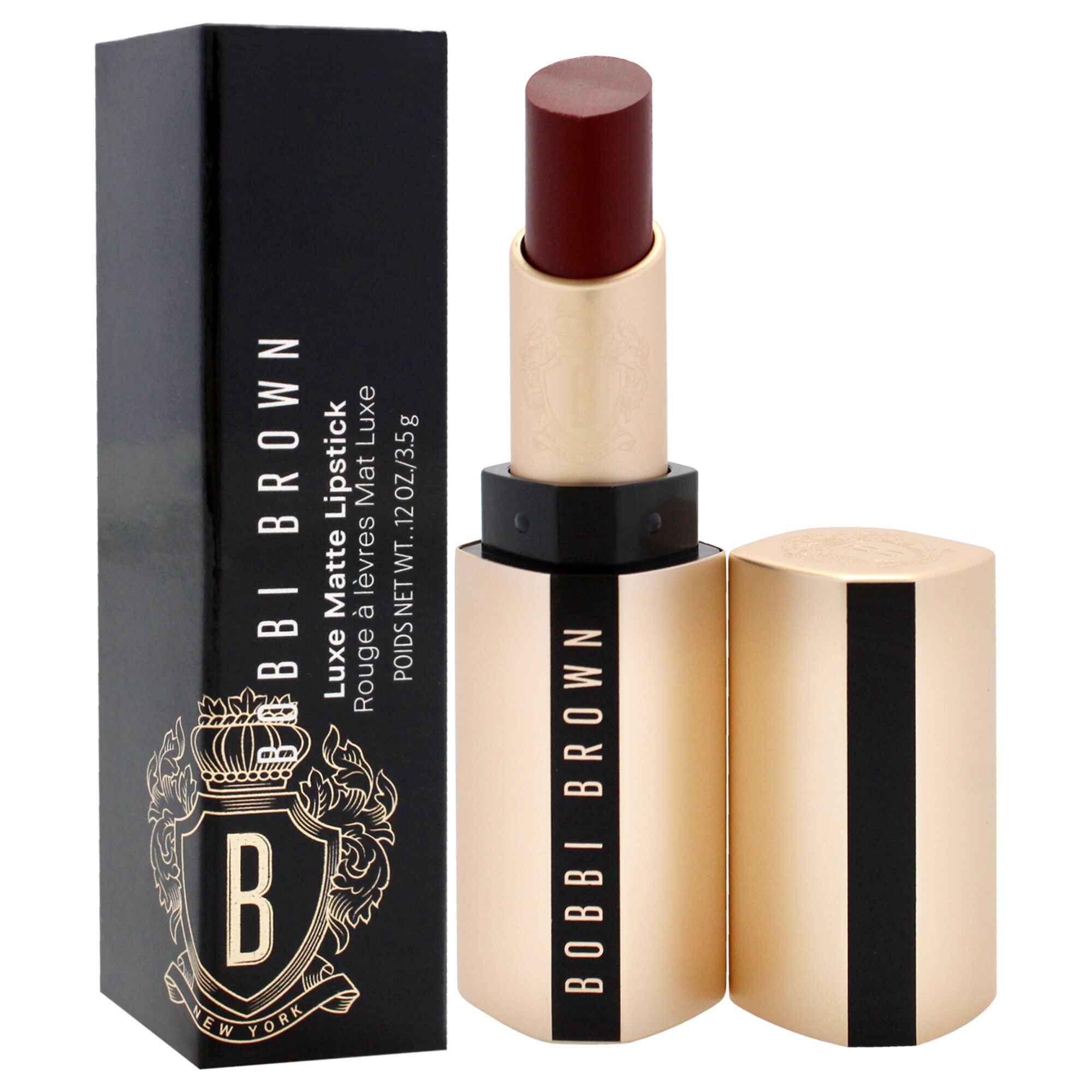Luxe Matte Lipstick - 827 After Hours by Bobbi Brown for Women - 0.12 oz Lipstick, See Description, alternate image number 2