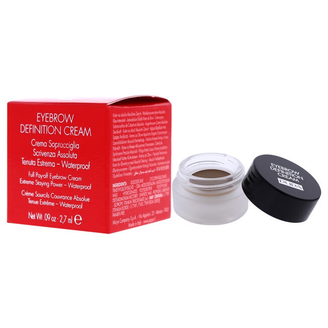 Eyebrow Definition Cream - 001 Ash by Pupa Milano for Women - 0.09 oz Eyebrow Cream, , alternate image number null
