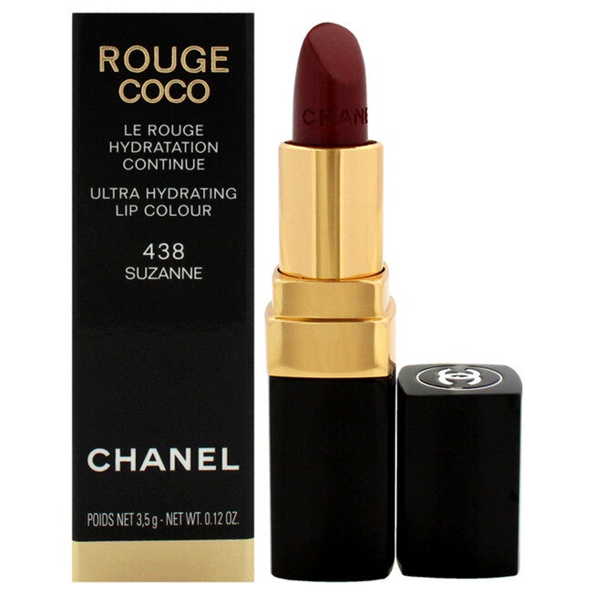 Rouge Coco Ultra Hydrating Lip Colour - 438 Suzanne by Chanel for Women - 0.12 oz Lipstick, NA, hi-res image number null