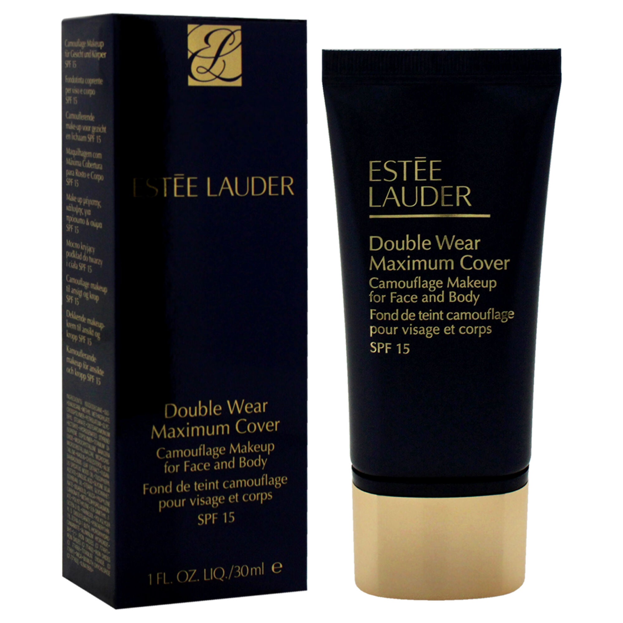 Double Wear Maximum Cover Camouflage Makeup SPF 15 - 2C5 Creamy Tan by Estee Lauder for Women - 1 oz Foundation, See Description, alternate image number 2