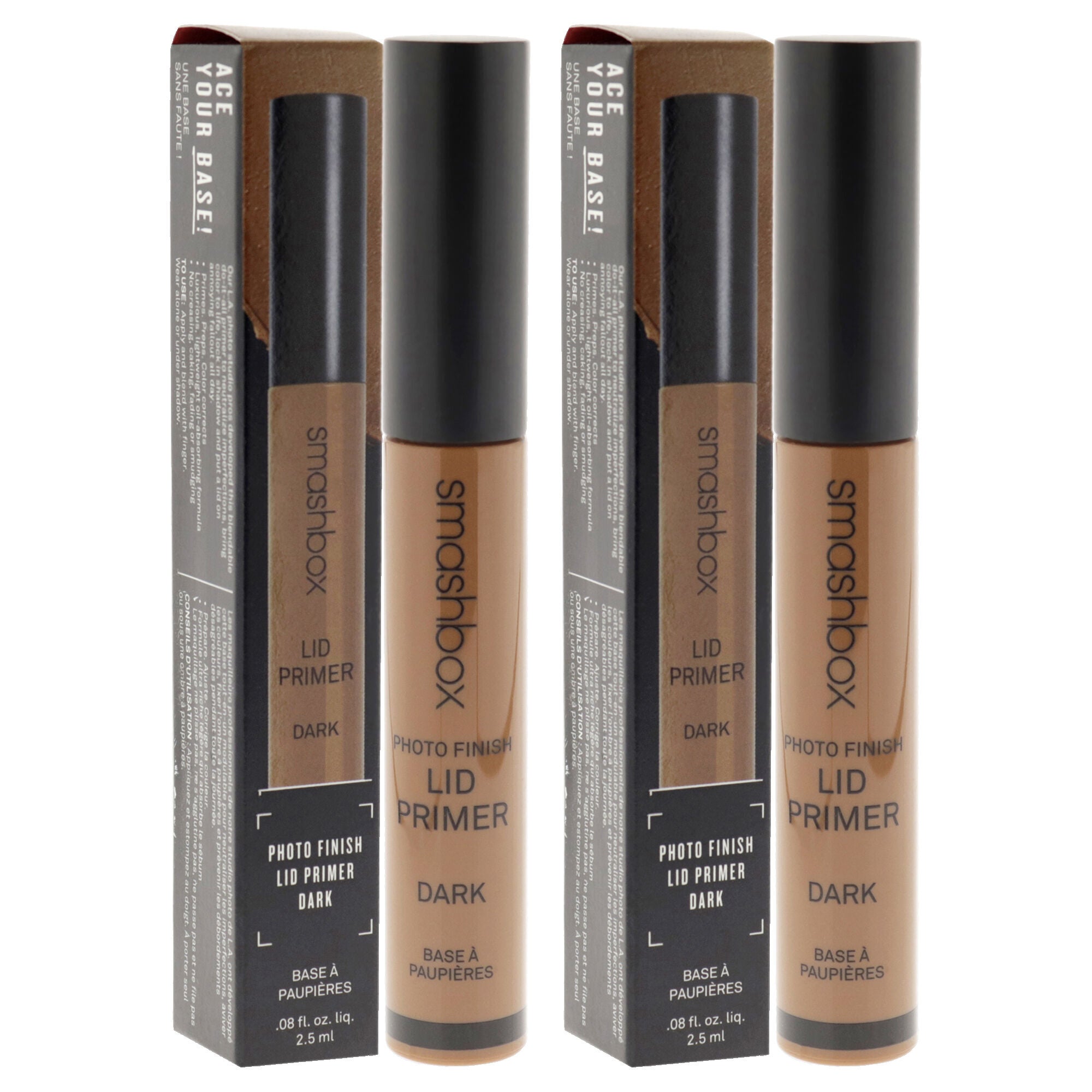 Photo Finish Lid Primer - Dark by SmashBox for Women - 0.08 oz Eye Primer - Pack of 2, Brown, alternate image number 2