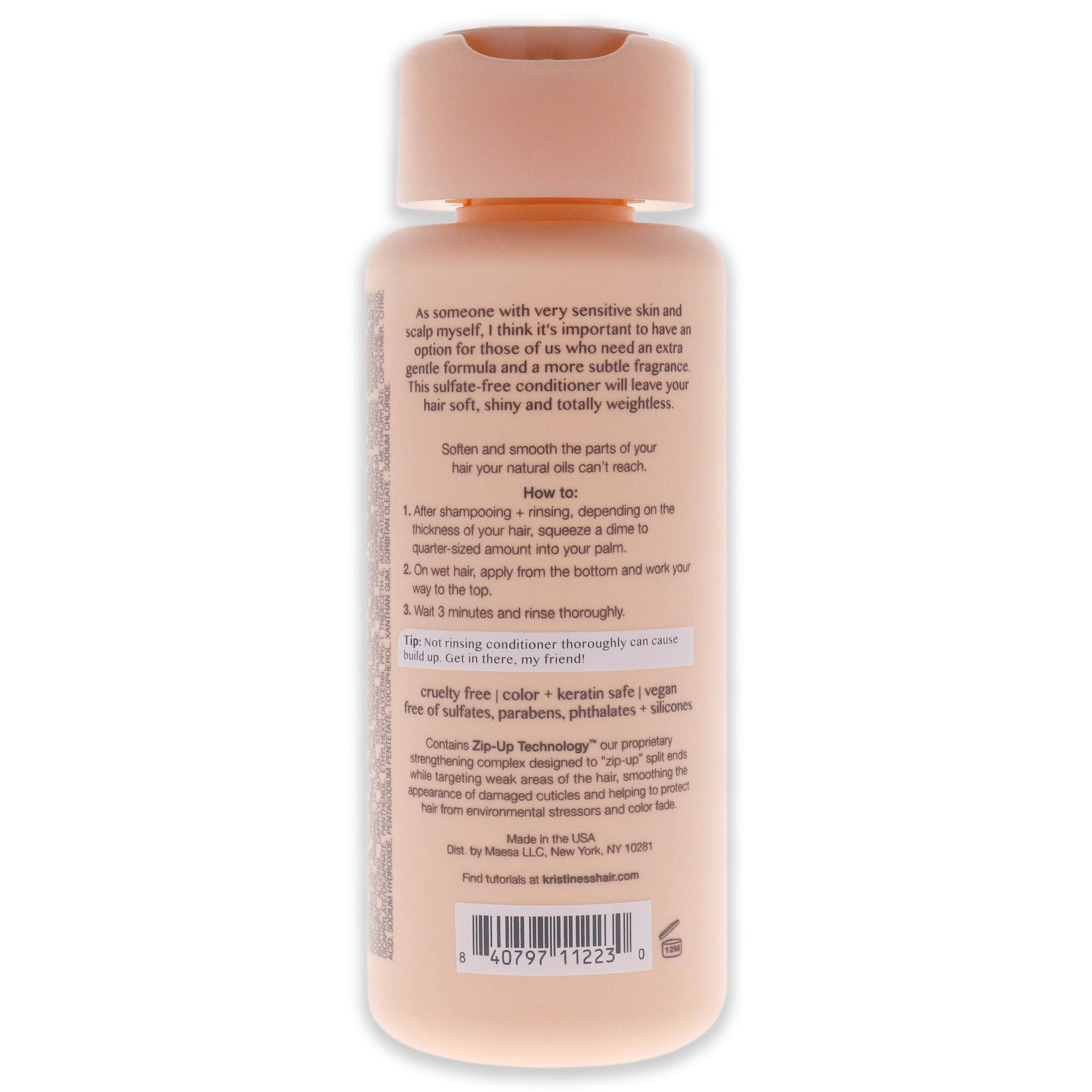 Extra Gentle Conditioner by Kristin Ess for Women - 10 oz Conditioner, , alternate image number 3