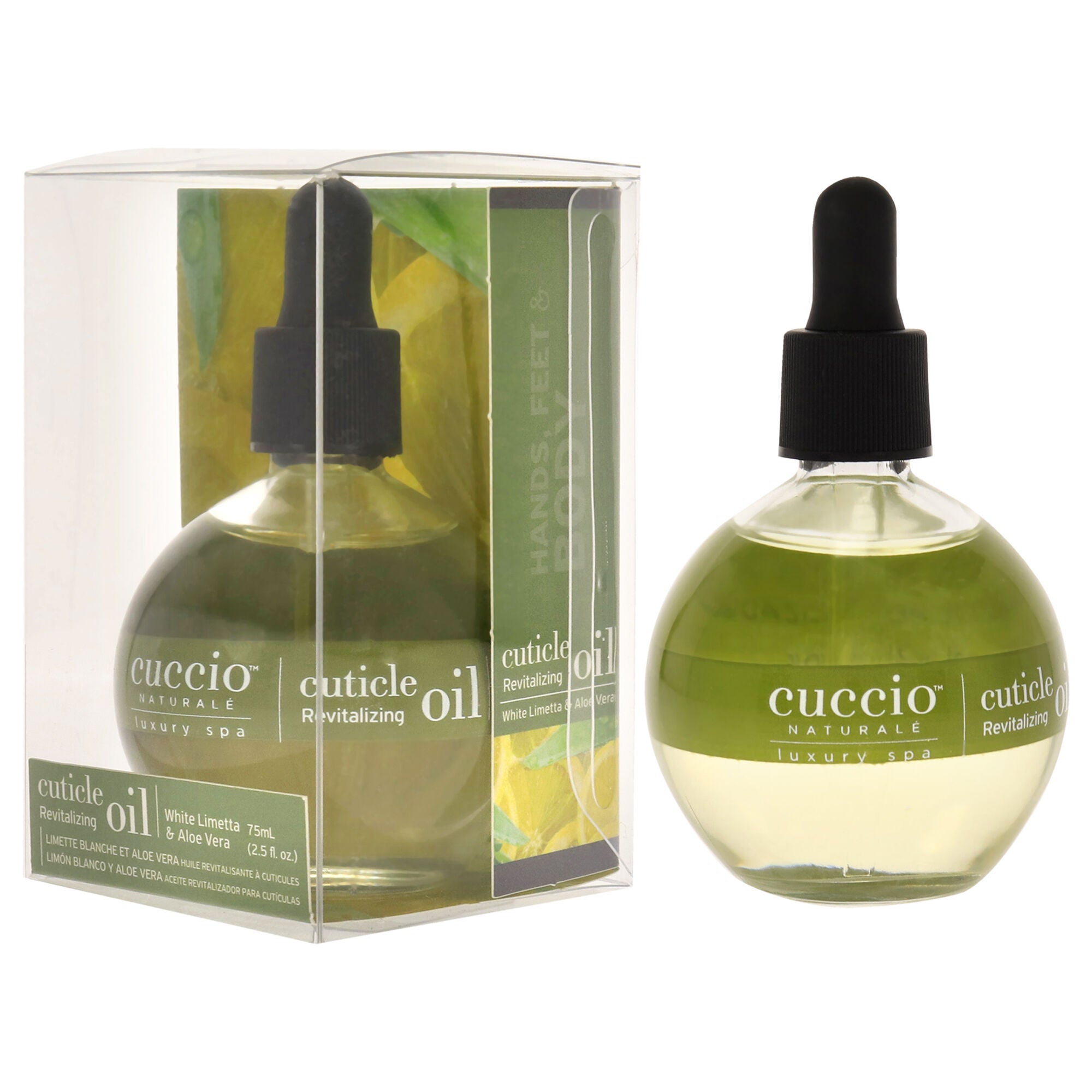 Cuticle Revitalizing Oil - White Limetta and Aloe Vera Manicure by Cuccio Naturale for Unisex - 2.5 oz Oil, , alternate image number 8